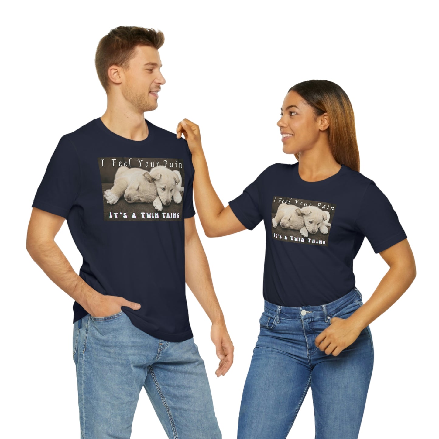 Twin, Unisex Jersey Short Sleeve Tee