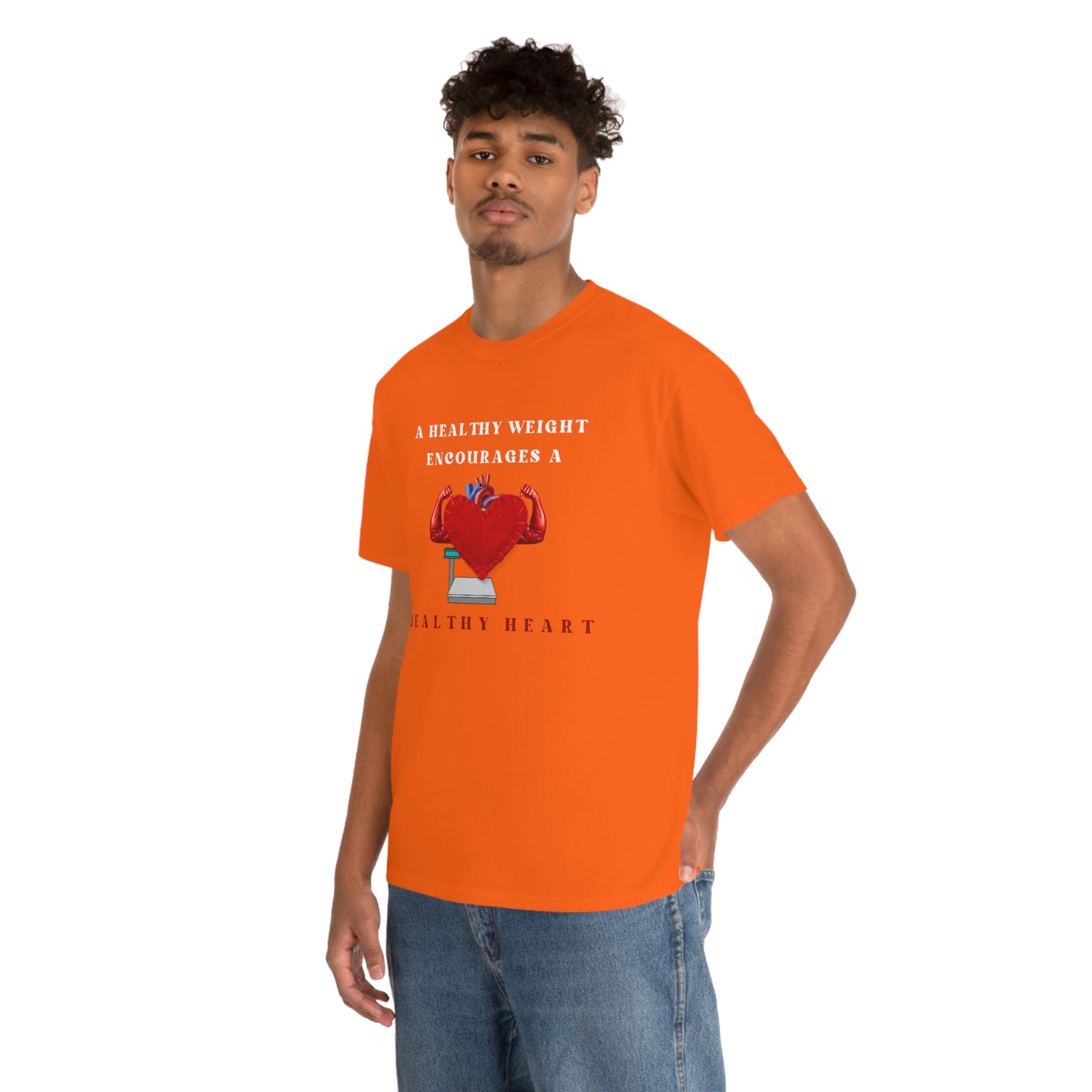 Healthy Heart Unisex Heavy Cotton Tee