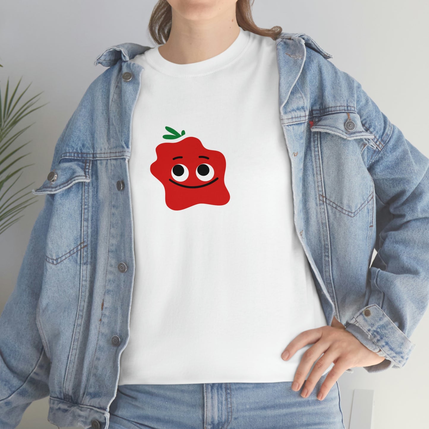 I Love You, Put On A Happy Face, Smile Unisex Heavy Cotton Tee