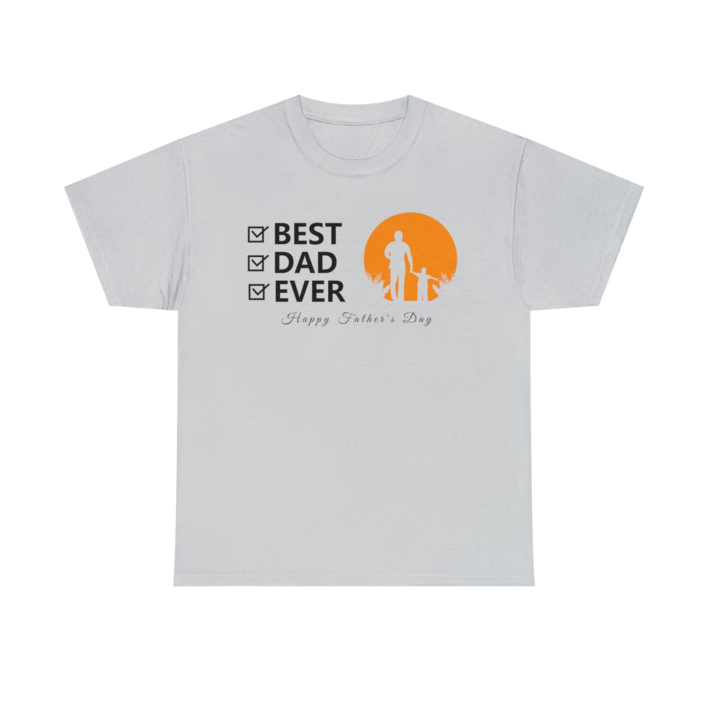 Exotic Print Father's Day Unisex Heavy Cotton Tee