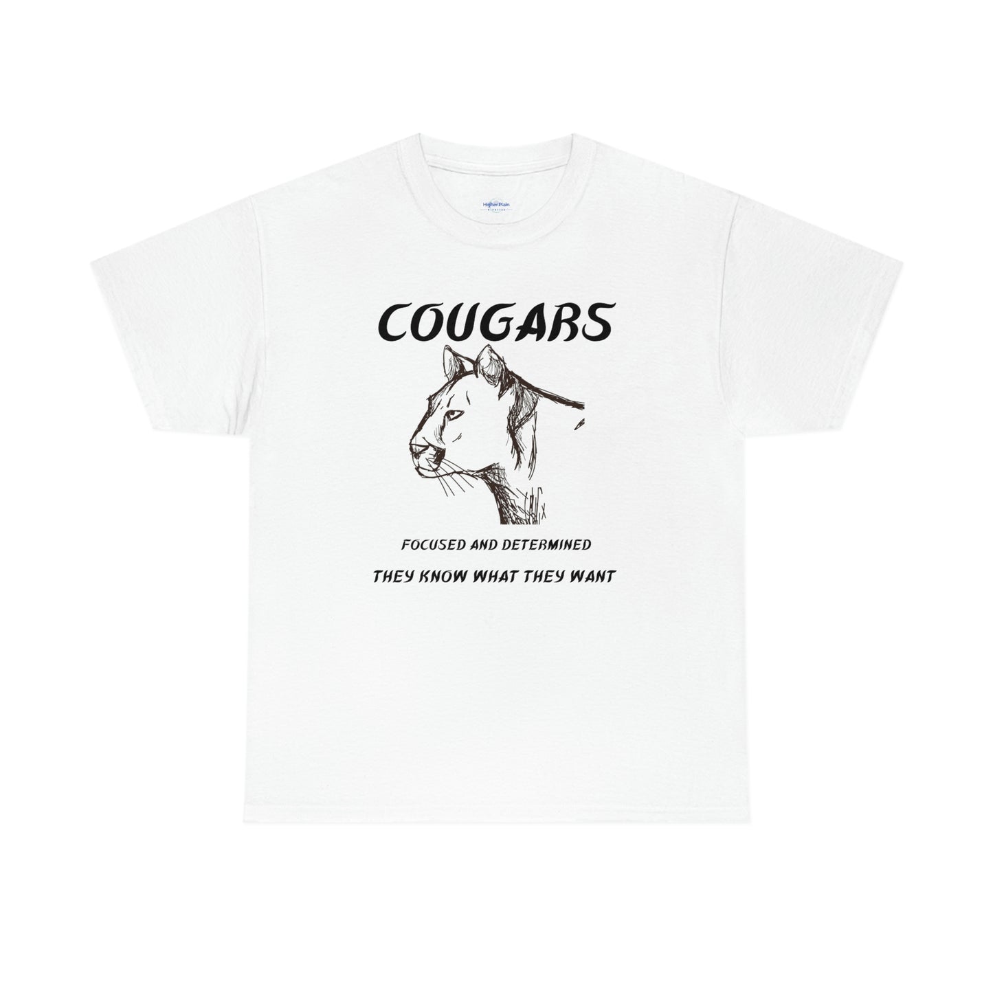 Cougars Unisex Heavy Cotton Tee