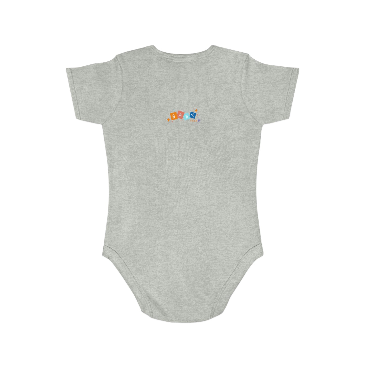 Baby Talk, Short Sleeve Baby Bodysuit