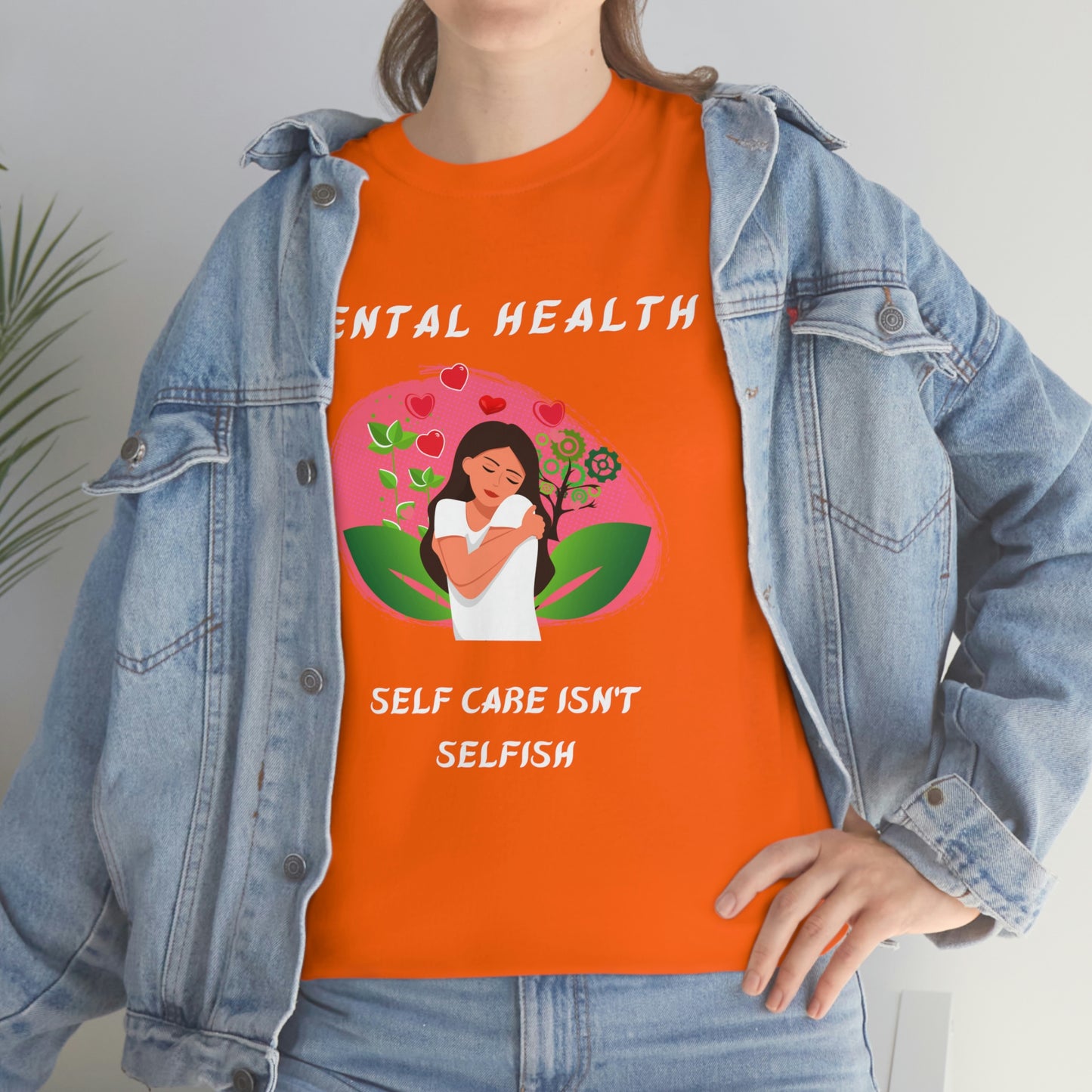 Mental Health Unisex Heavy Cotton Tee