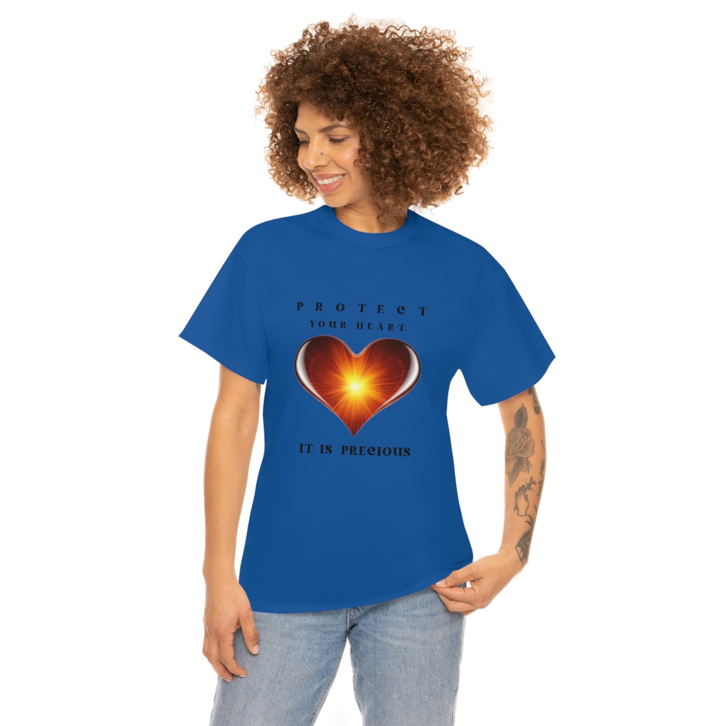 Protect Your Heart Unisex Heavy Cotton Tee