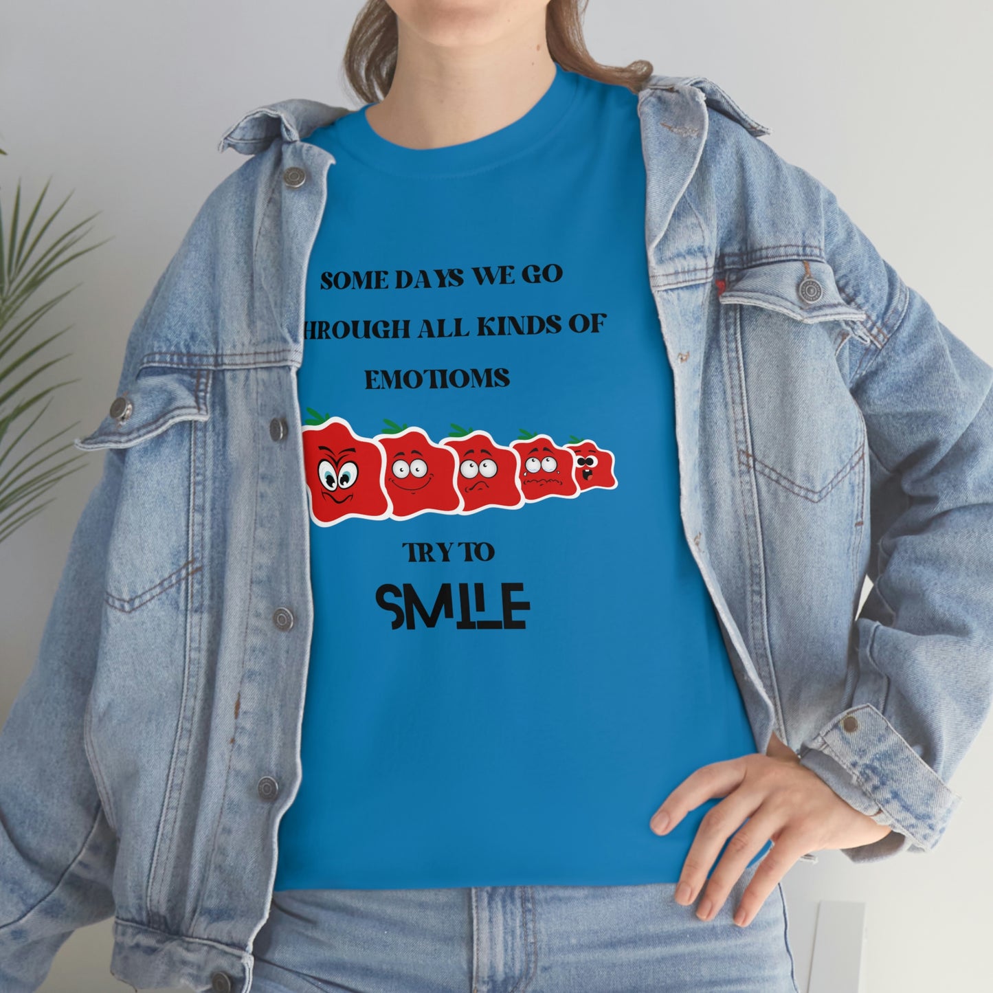 Smile Unisex Heavy Cotton Tee