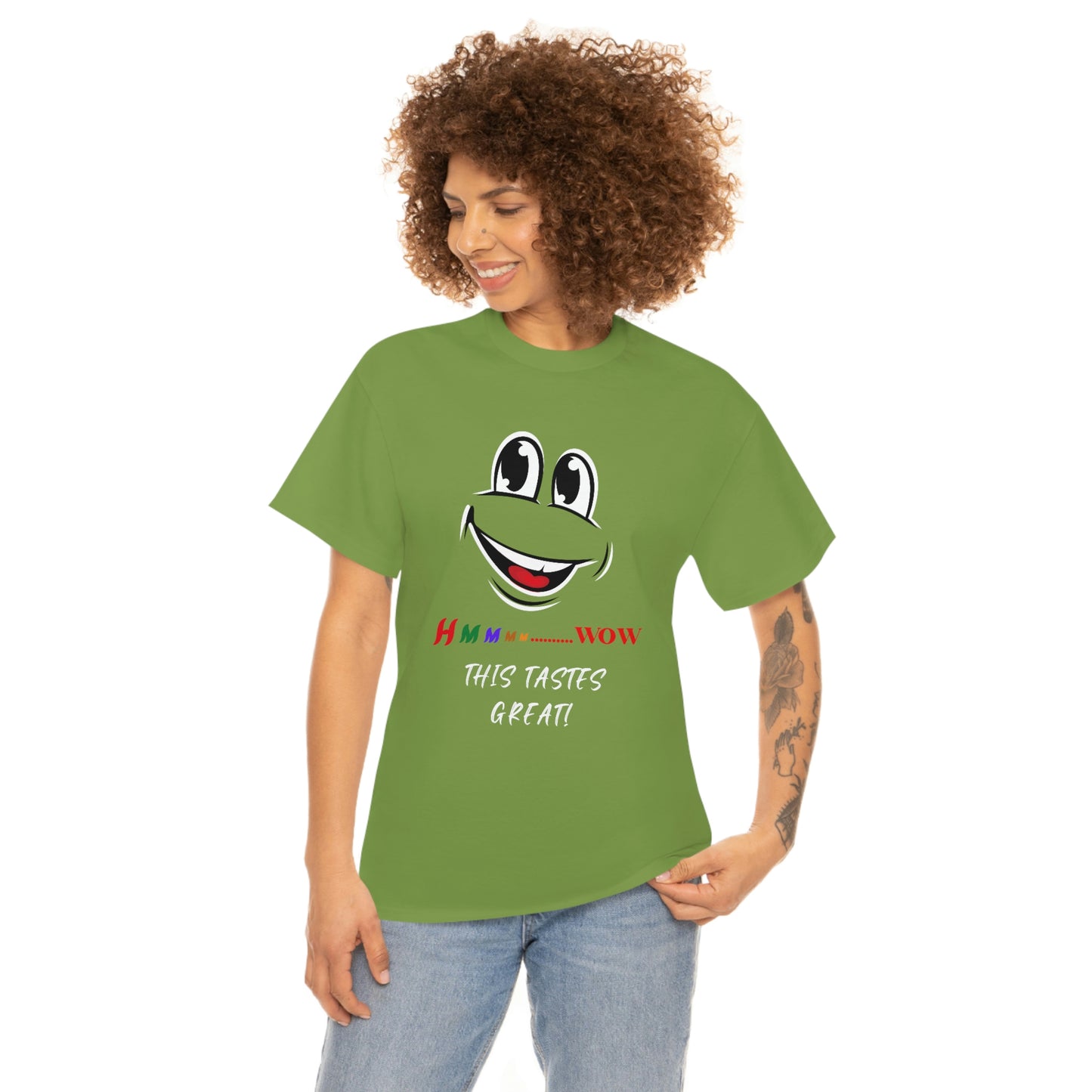 Hmmm... Wow this Tastes Great! Unisex Heavy Cotton Tee