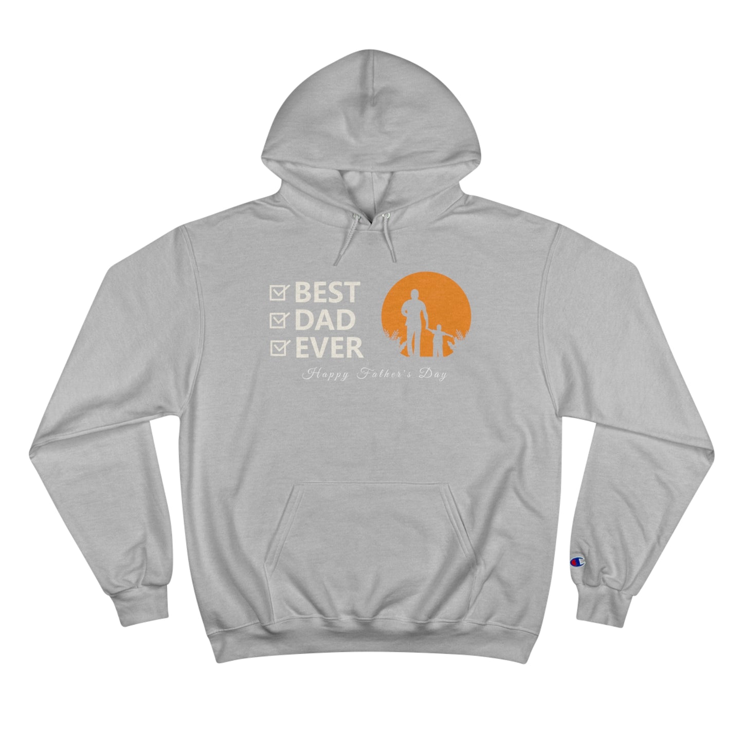 Exotic Print Father's Day Champion Hoodie