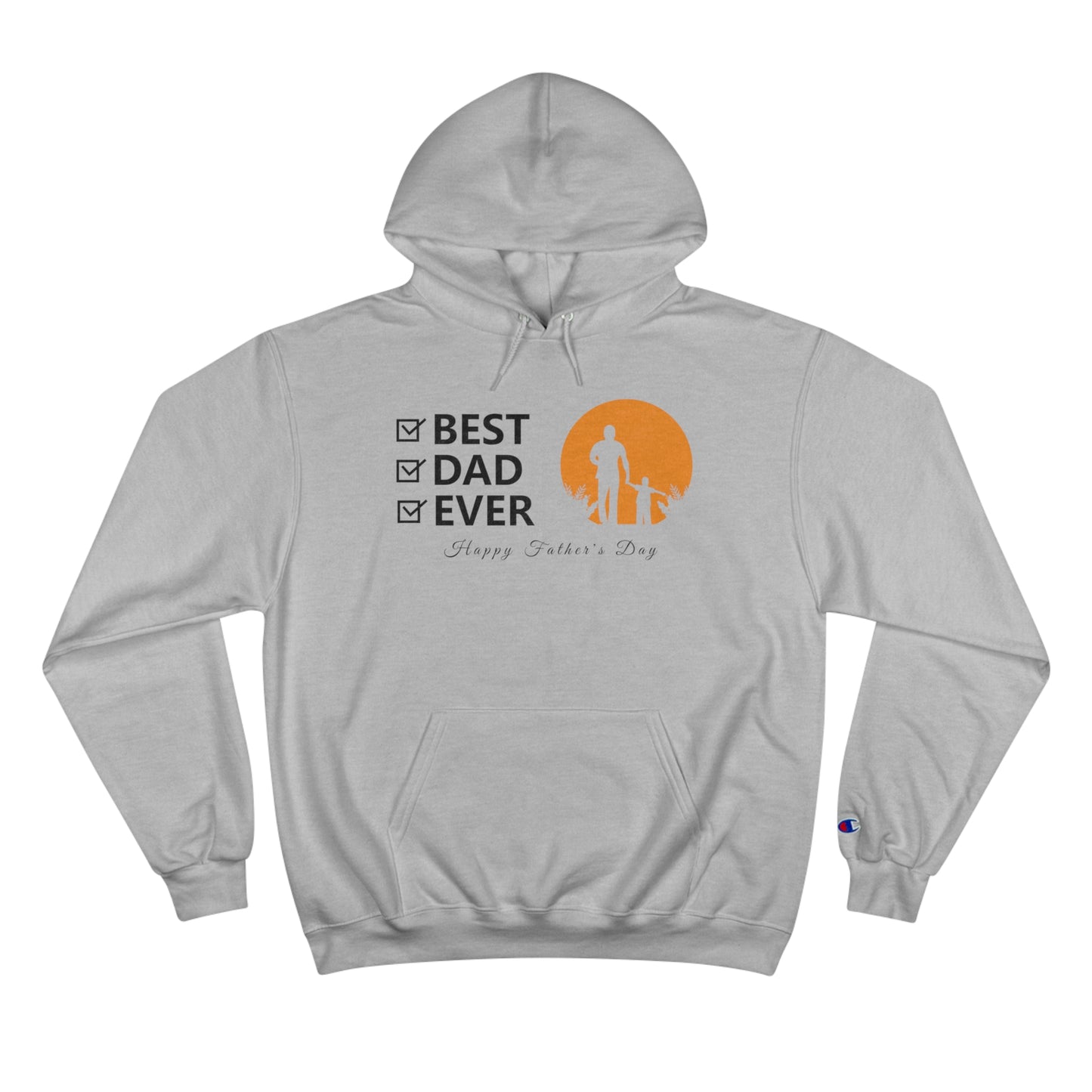 Exotic Print Father's Day Champion Hoodie