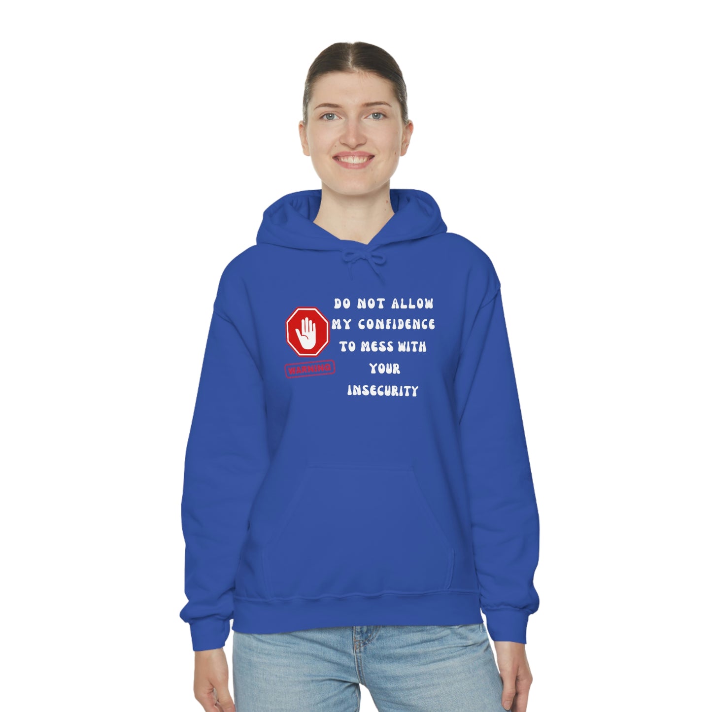 Warning, Unisex Heavy Blend™ Hooded Sweatshirt