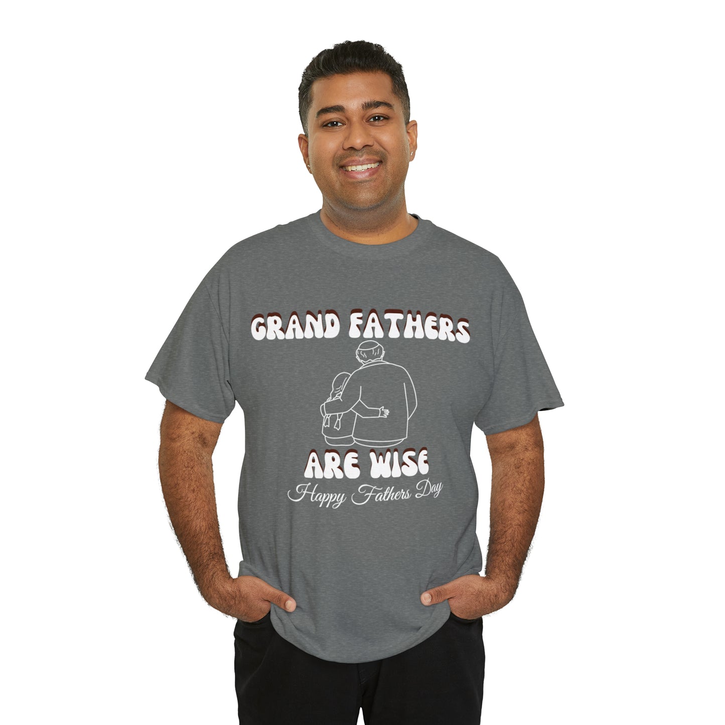 Exotic Print Father's Day Unisex Heavy Cotton Tee