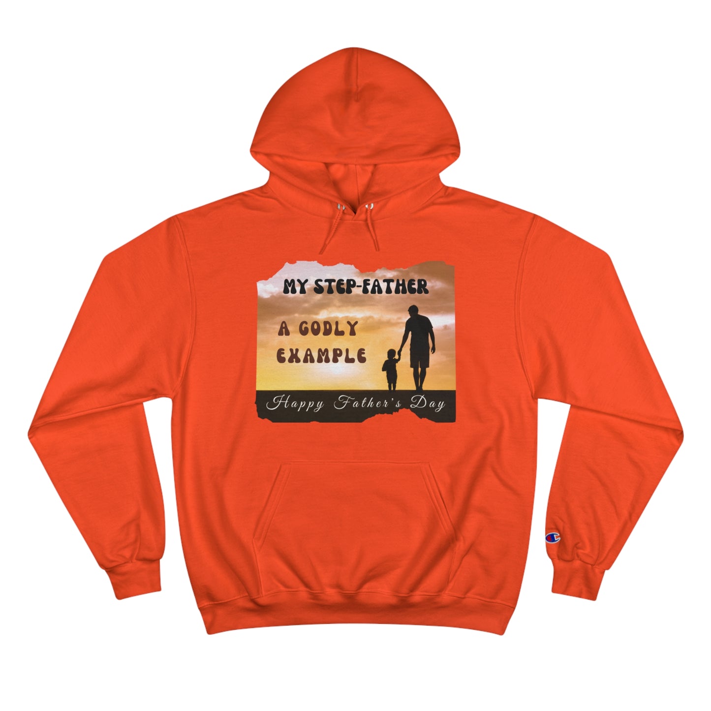 Exotic Print Father's Day Champion Hoodie