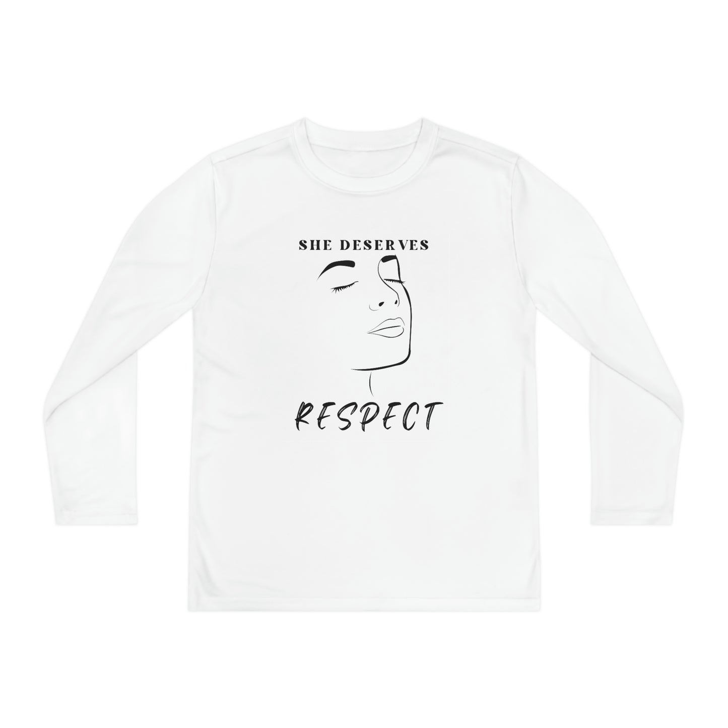 Vibes, Youth Long Sleeve Competitor Tee