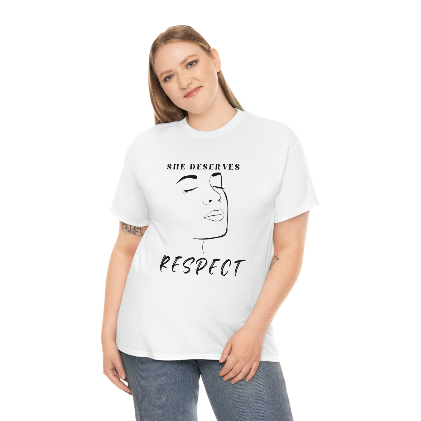 Respect Unisex Heavy Cotton Tee