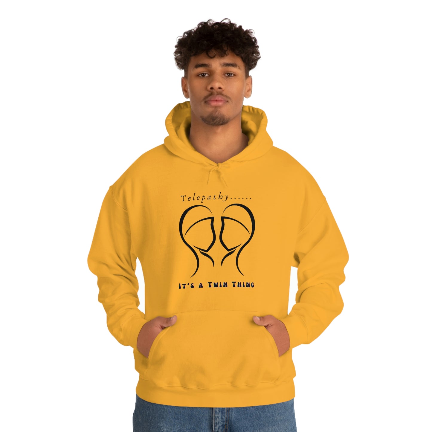 Twin, Unisex Heavy Blend™ Hooded Sweatshirt