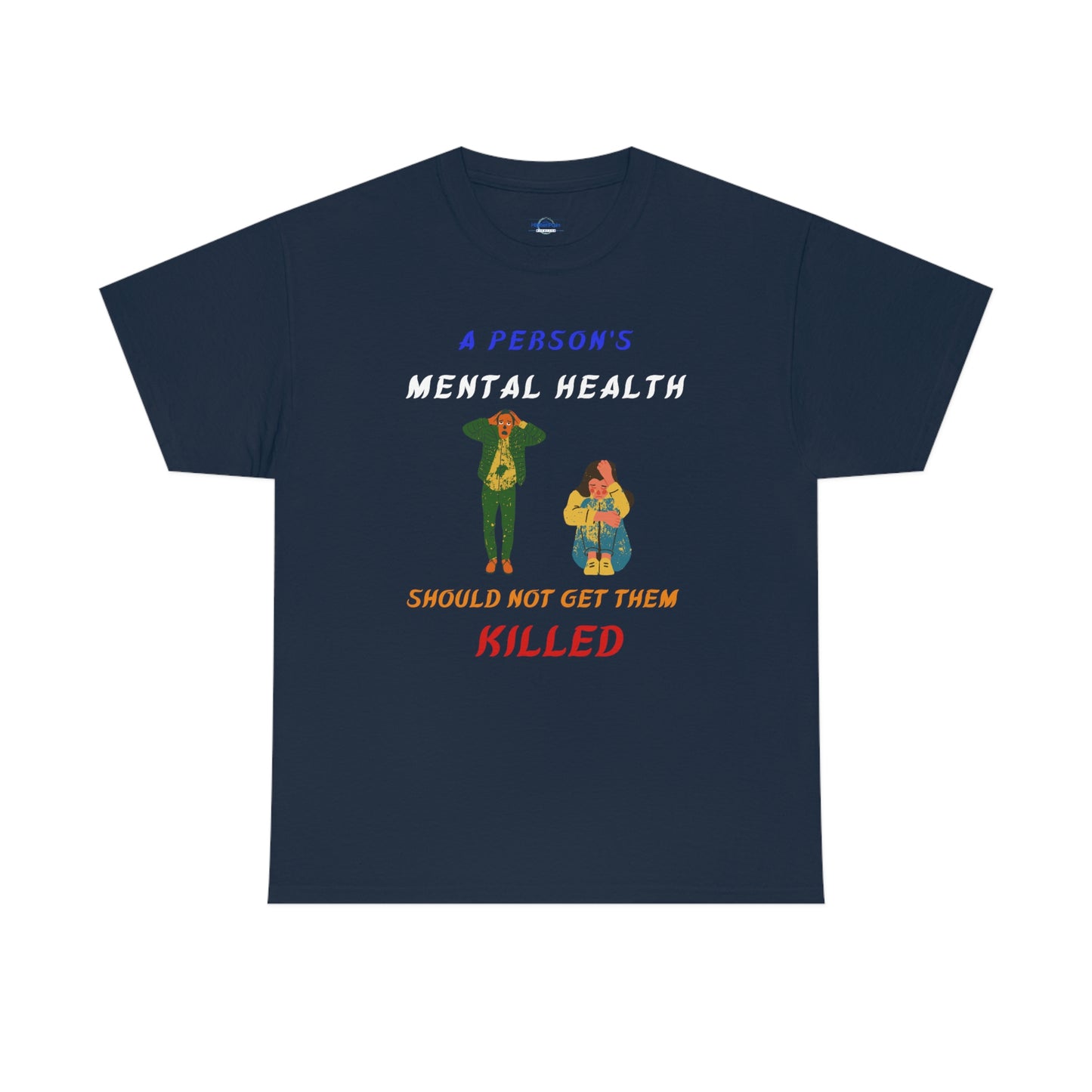 Mental Health Unisex Heavy Cotton Tee