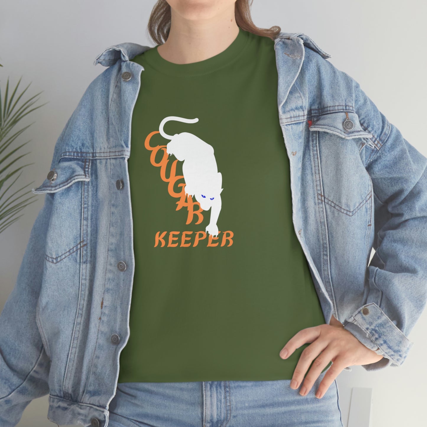 Cougar Unisex Heavy Cotton Tee