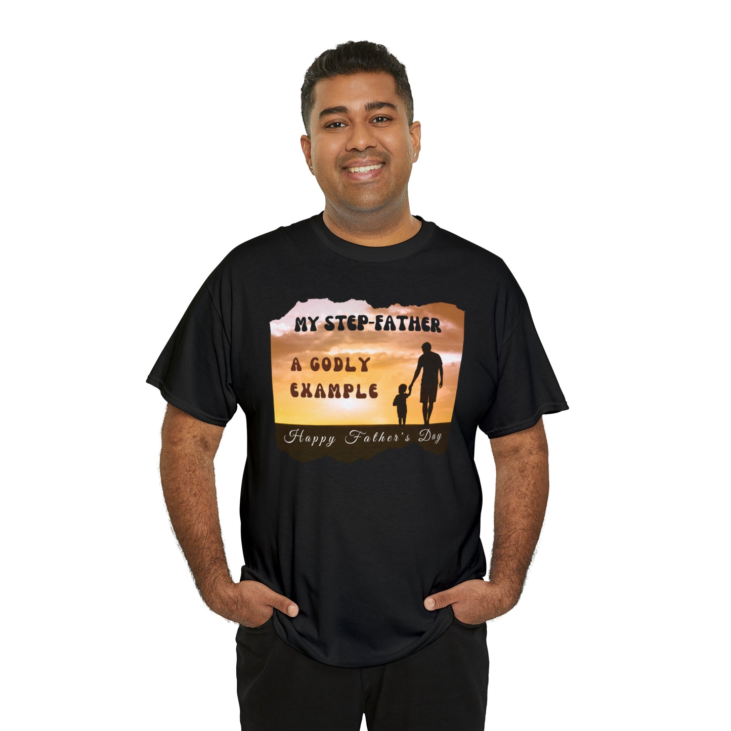 Exotic Print Father's Day Unisex Heavy Cotton Tee