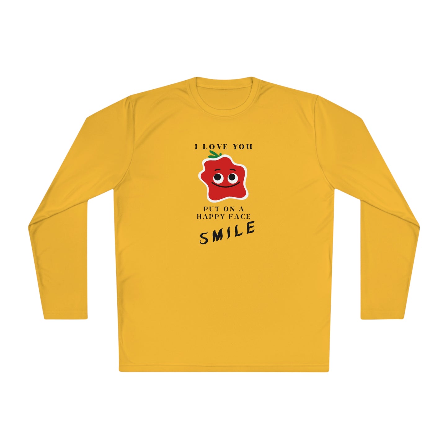 Smile Unisex Lightweight Long Sleeve Tee