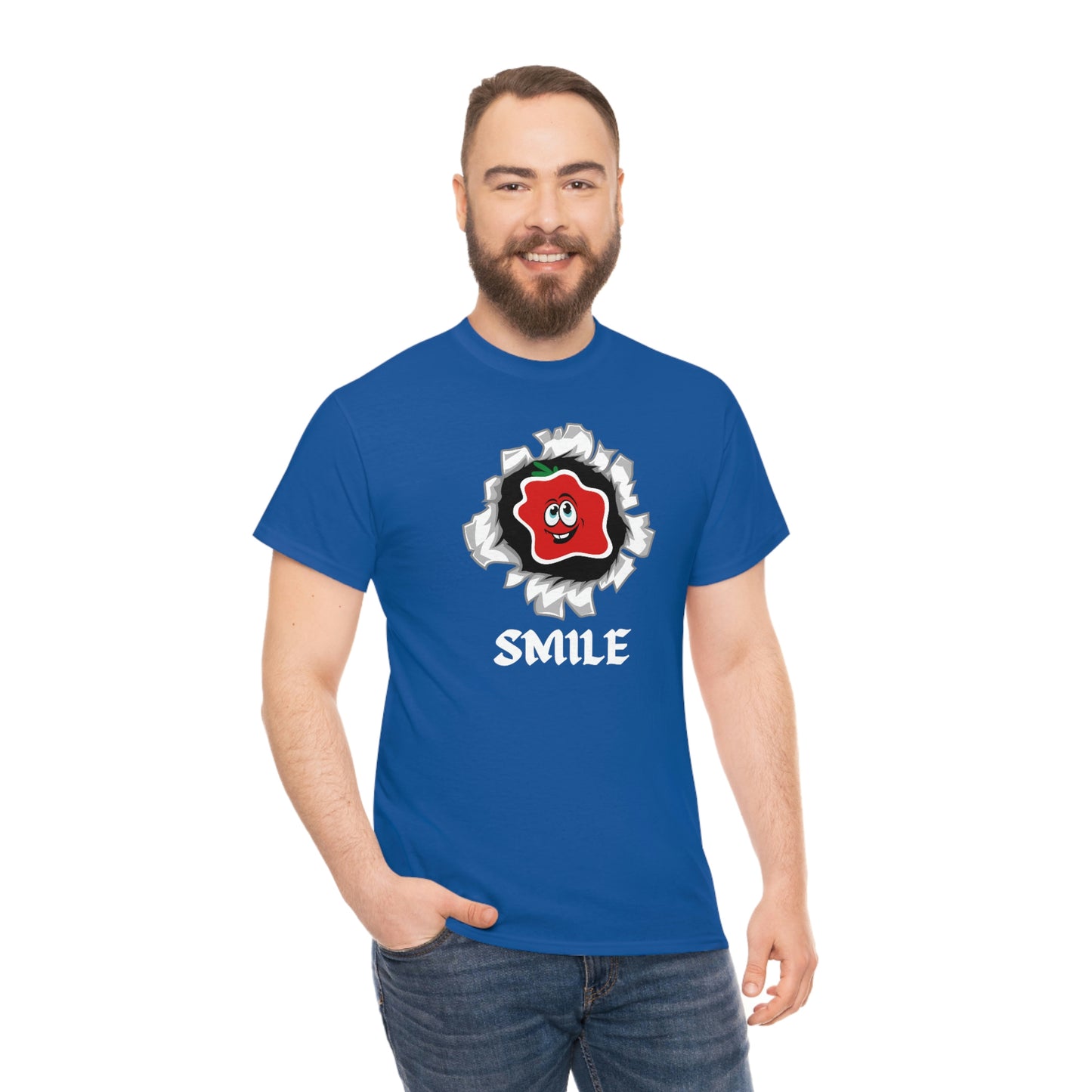 Smile Unisex Heavy Cotton Tee