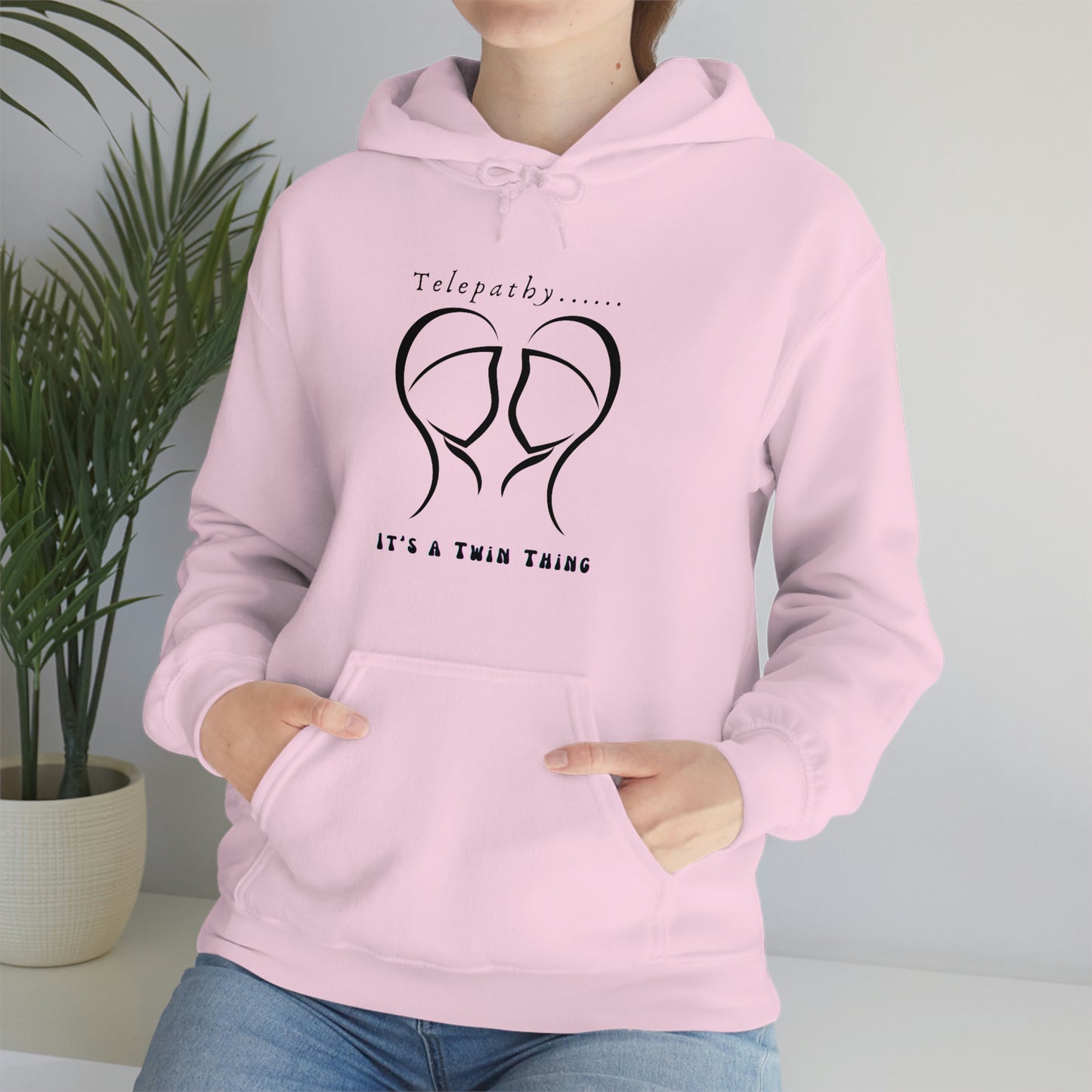 Twin, Unisex Heavy Blend™ Hooded Sweatshirt