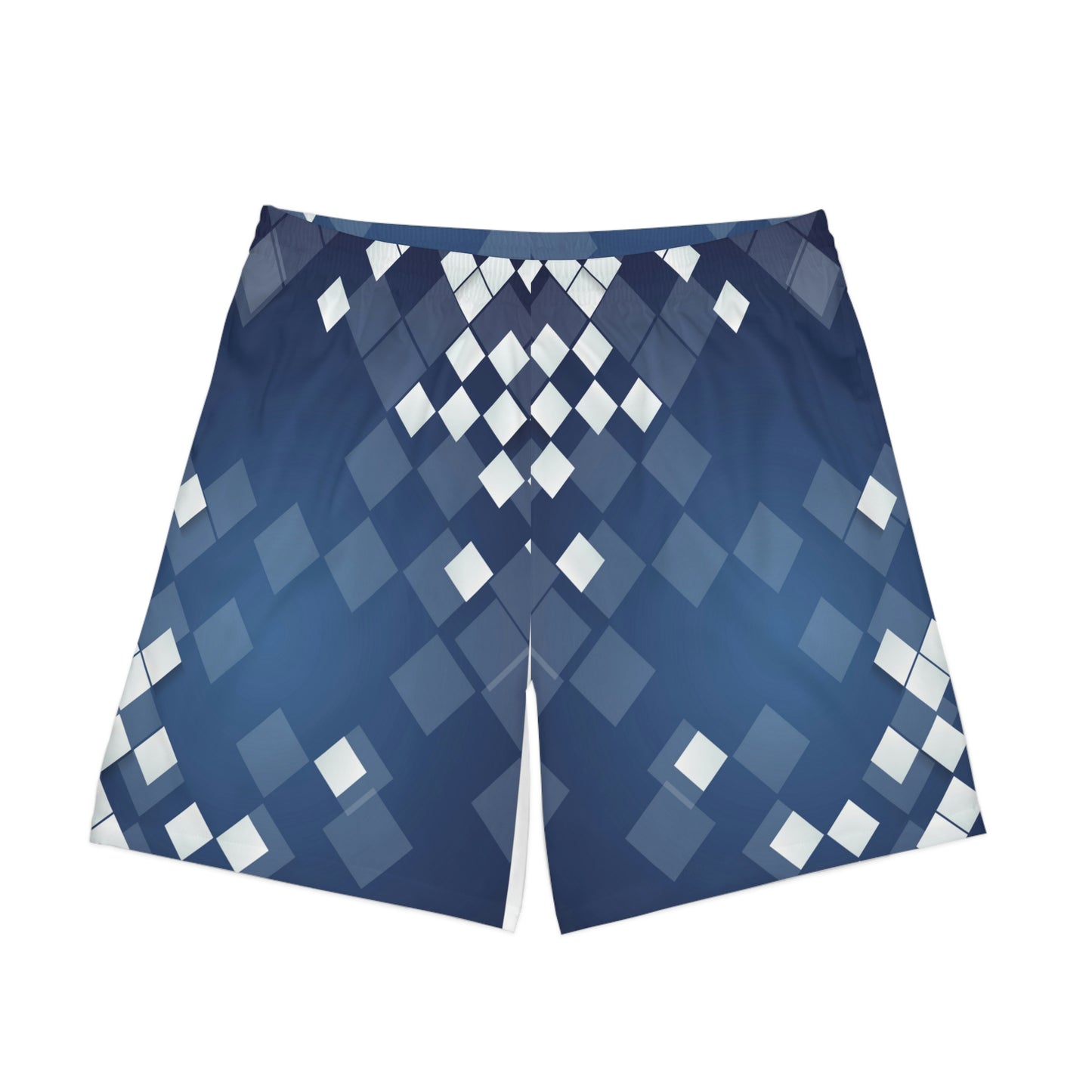 Exotic Print Men's Elastic Beach Shorts (AOP)