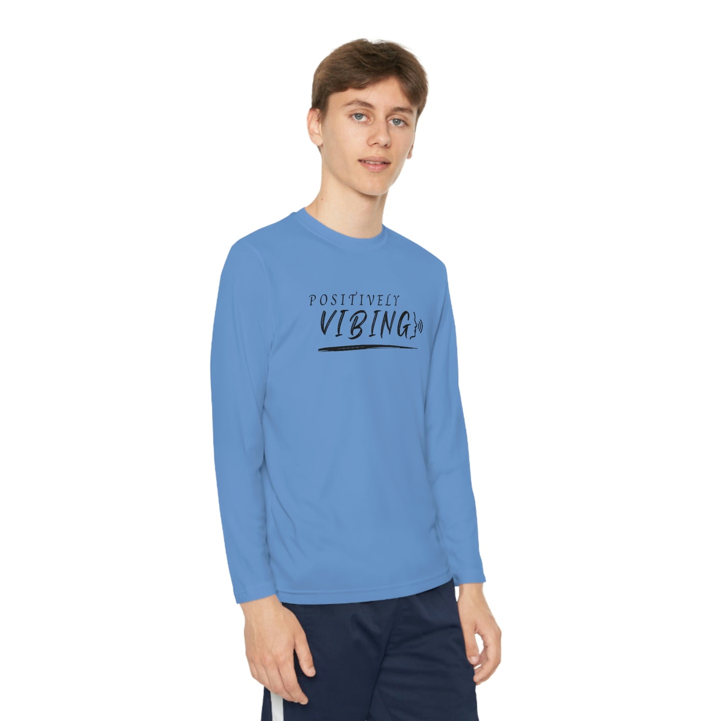 Vibe, Youth Long Sleeve Competitor Tee