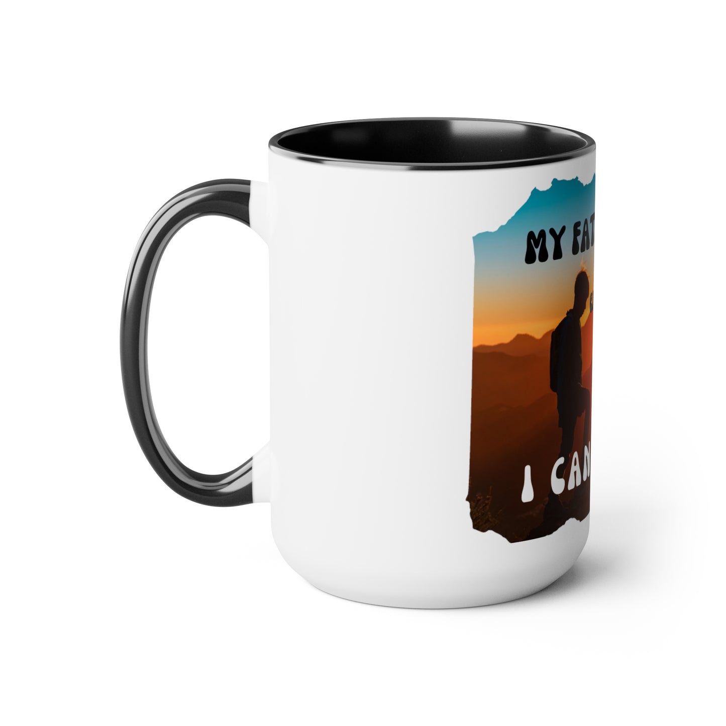 Father Two-Tone Coffee Mugs, 15oz