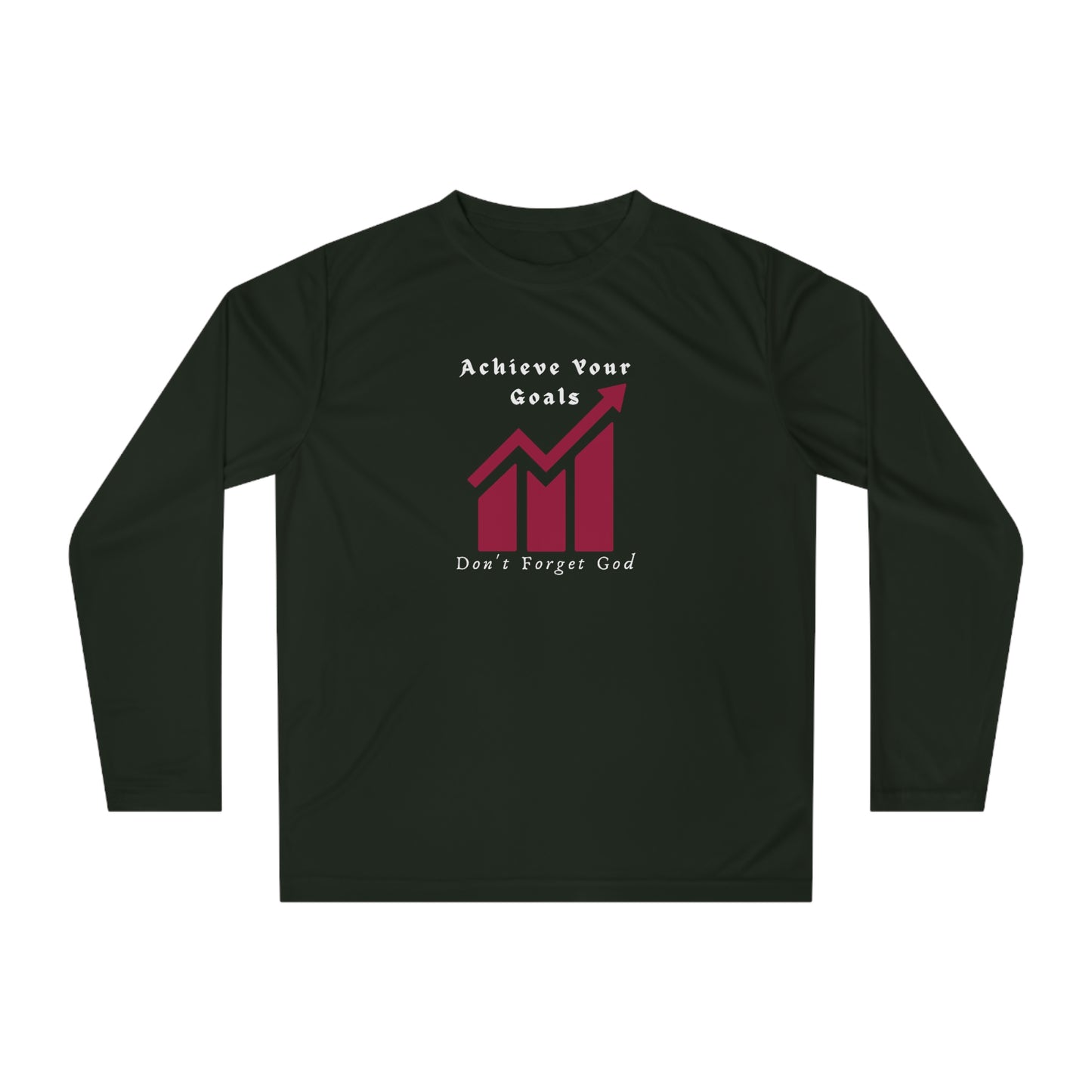 Make It Happen, Unisex Performance Long Sleeve Shirt