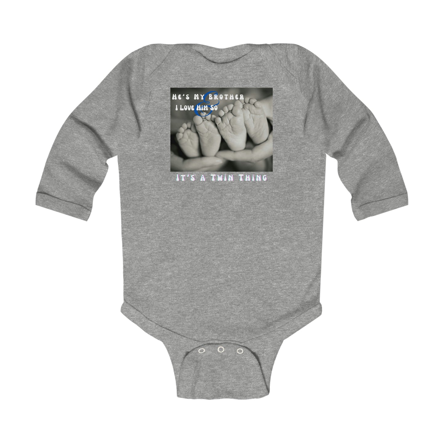 Baby Talk, Infant Long Sleeve Bodysuit