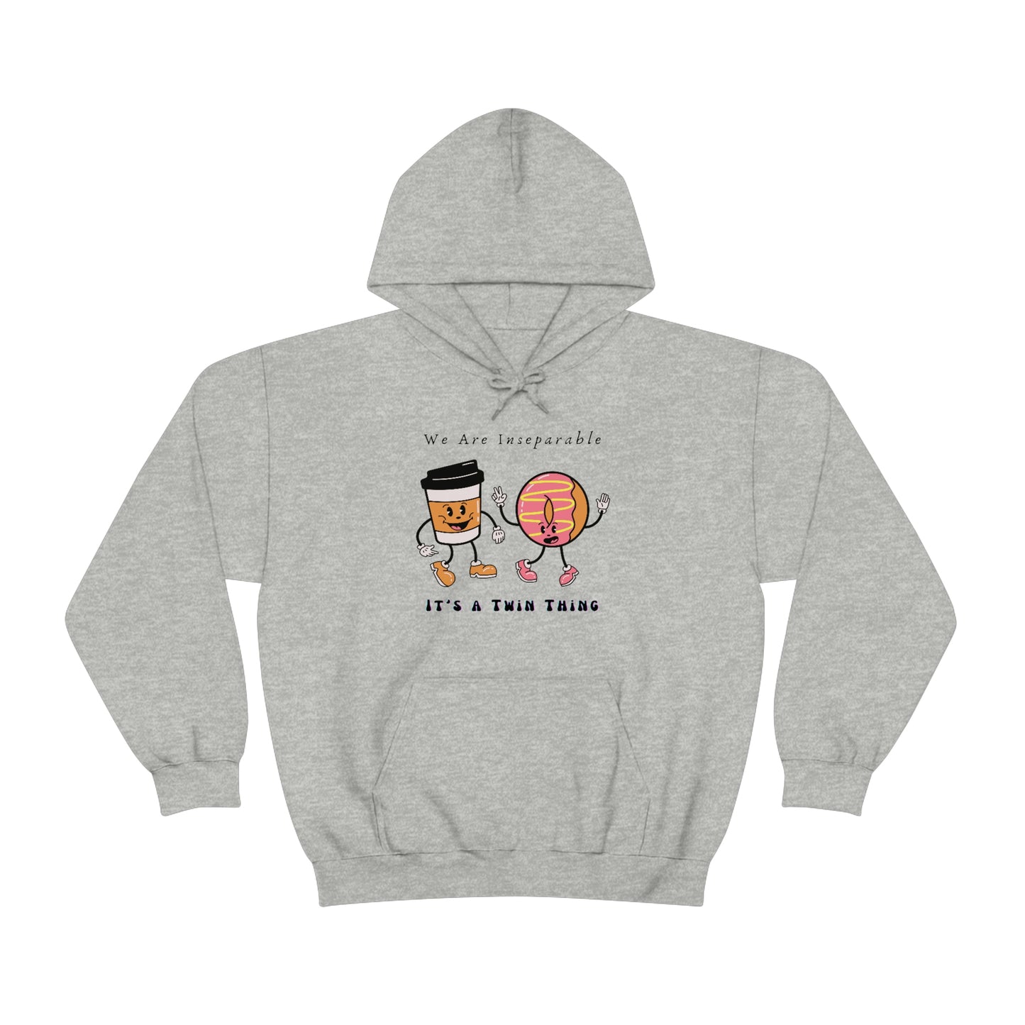 Twin, Unisex Heavy Blend™ Hooded Sweatshirt