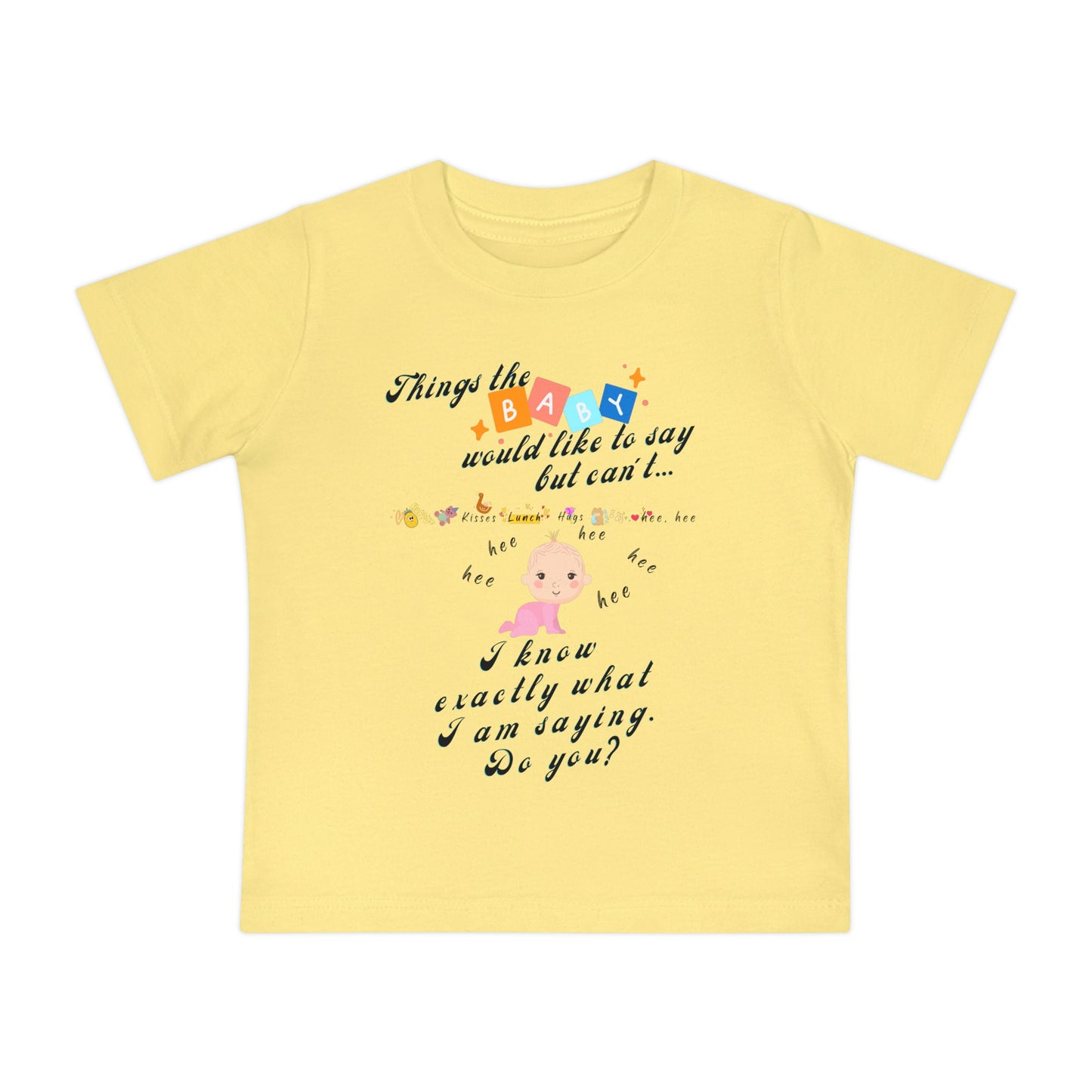 Baby Talk, Baby Short Sleeve T-Shirt