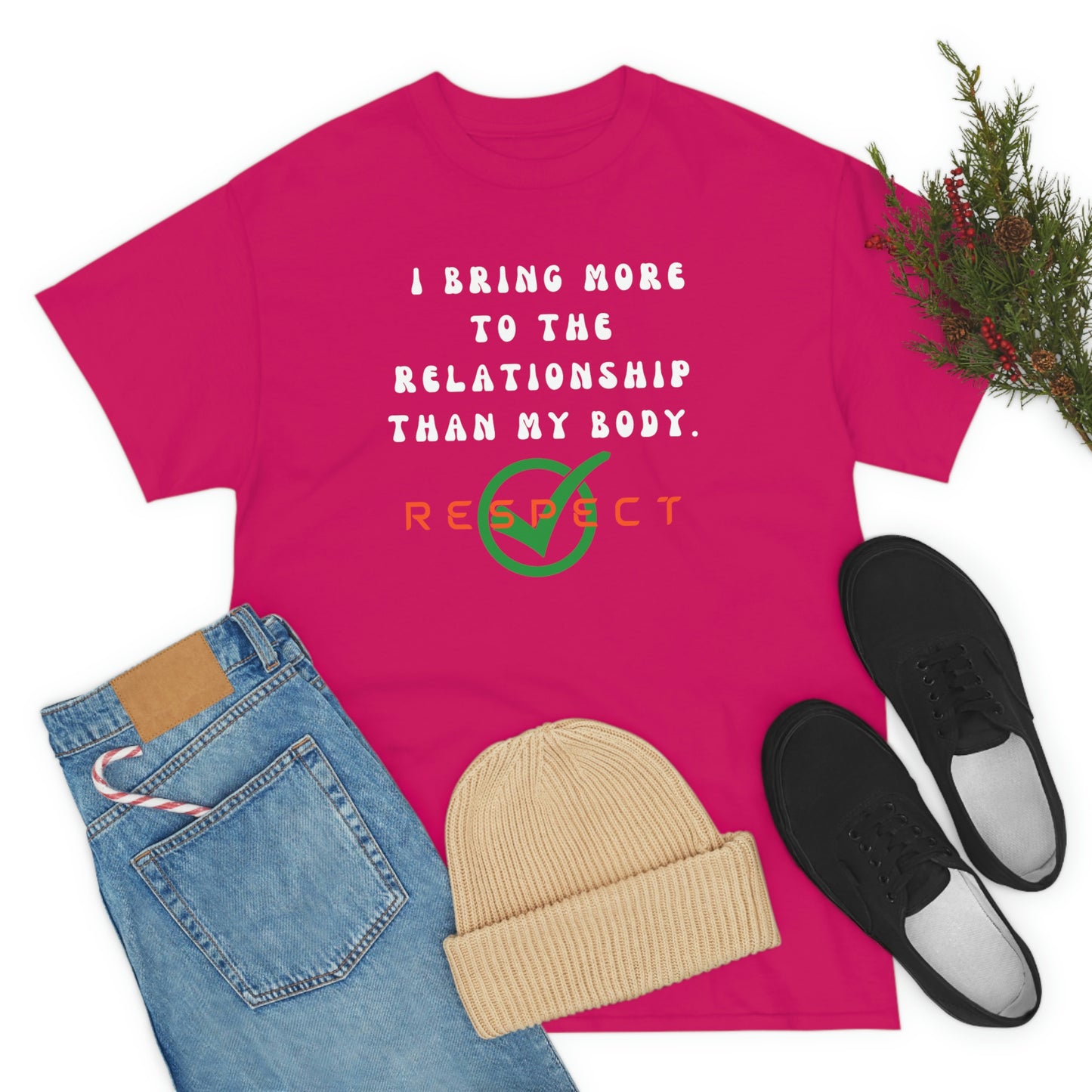 Respect, Unisex Heavy Cotton Tee