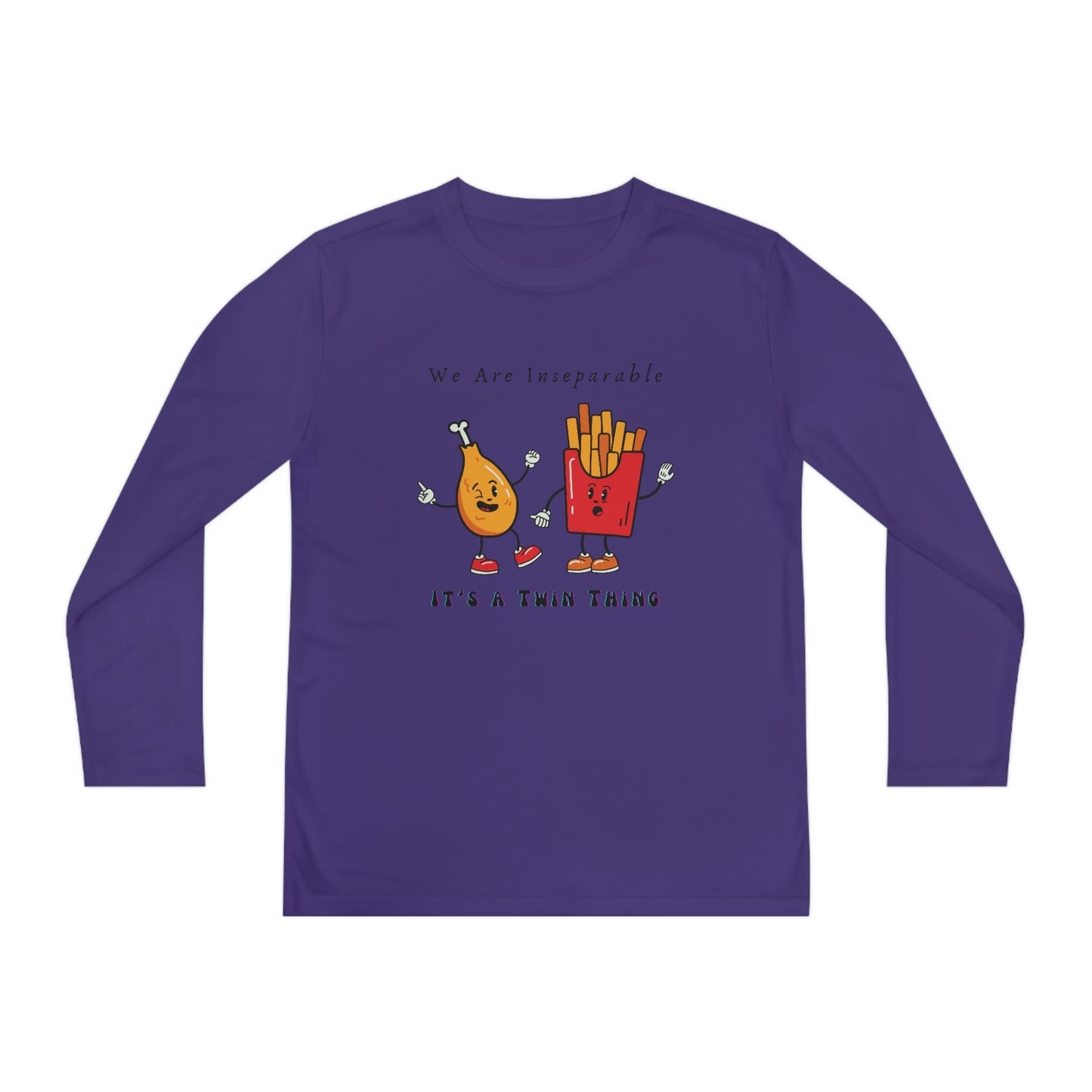 Twin, Youth Long Sleeve Competitor Tee