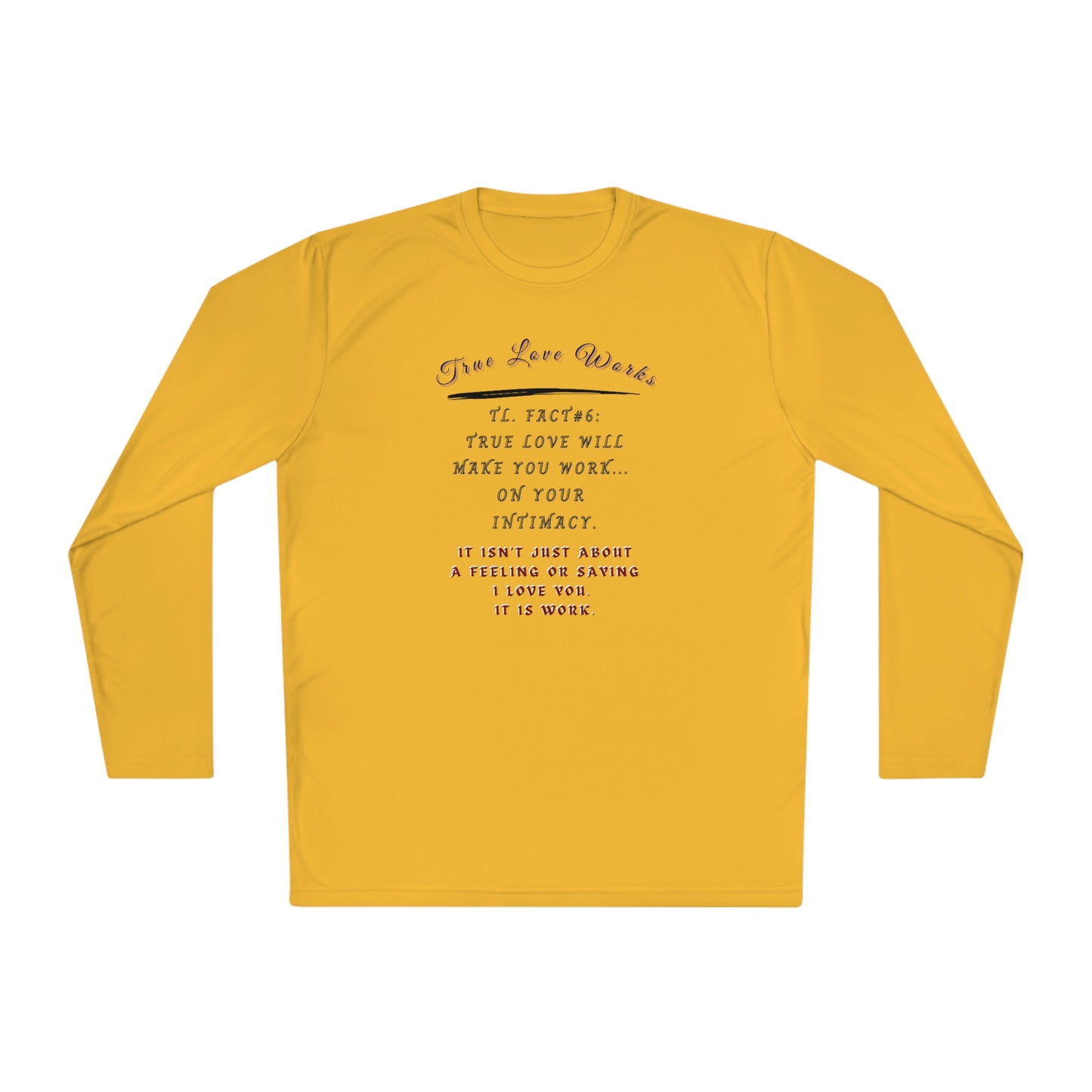 True Love, Unisex Lightweight Long Sleeve Tee