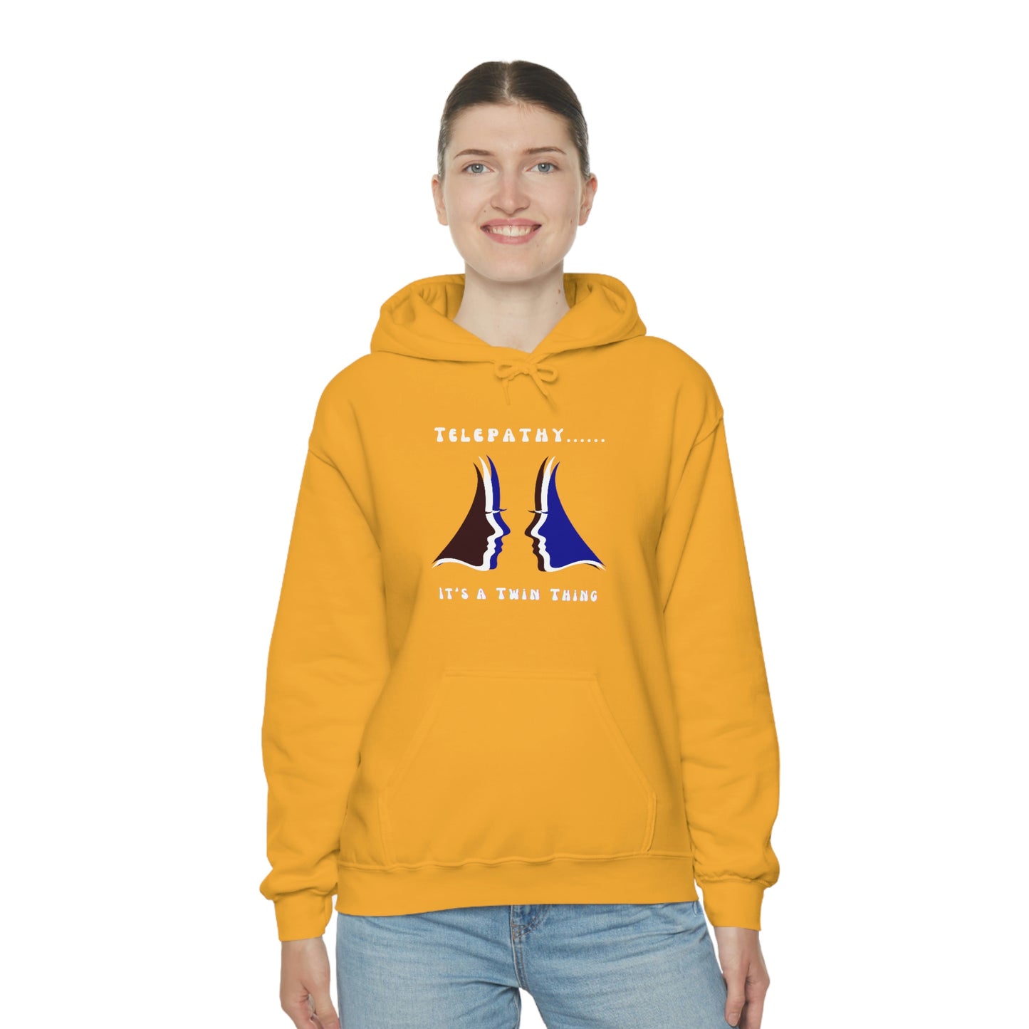 Twin, Unisex Heavy Blend™ Hooded Sweatshirt