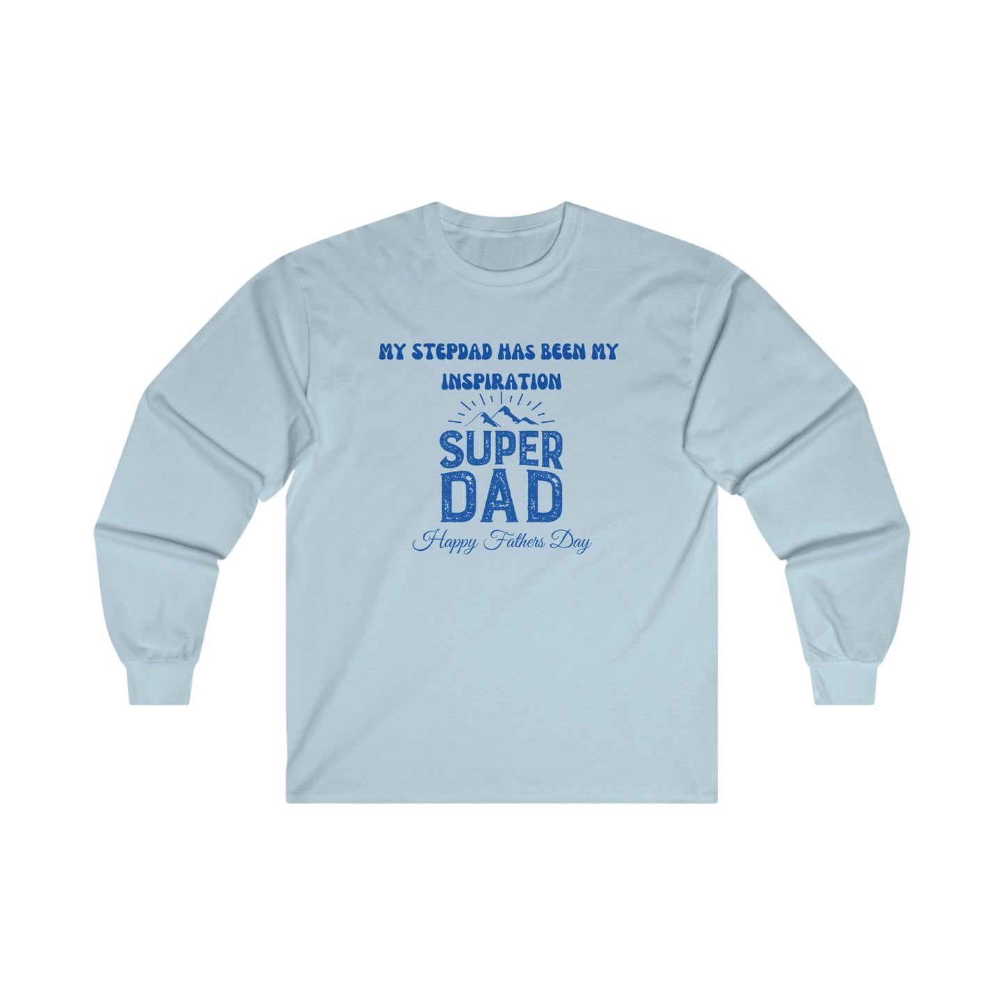 Exotic Print Fathers Day Ultra Cotton Long Sleeve Tee