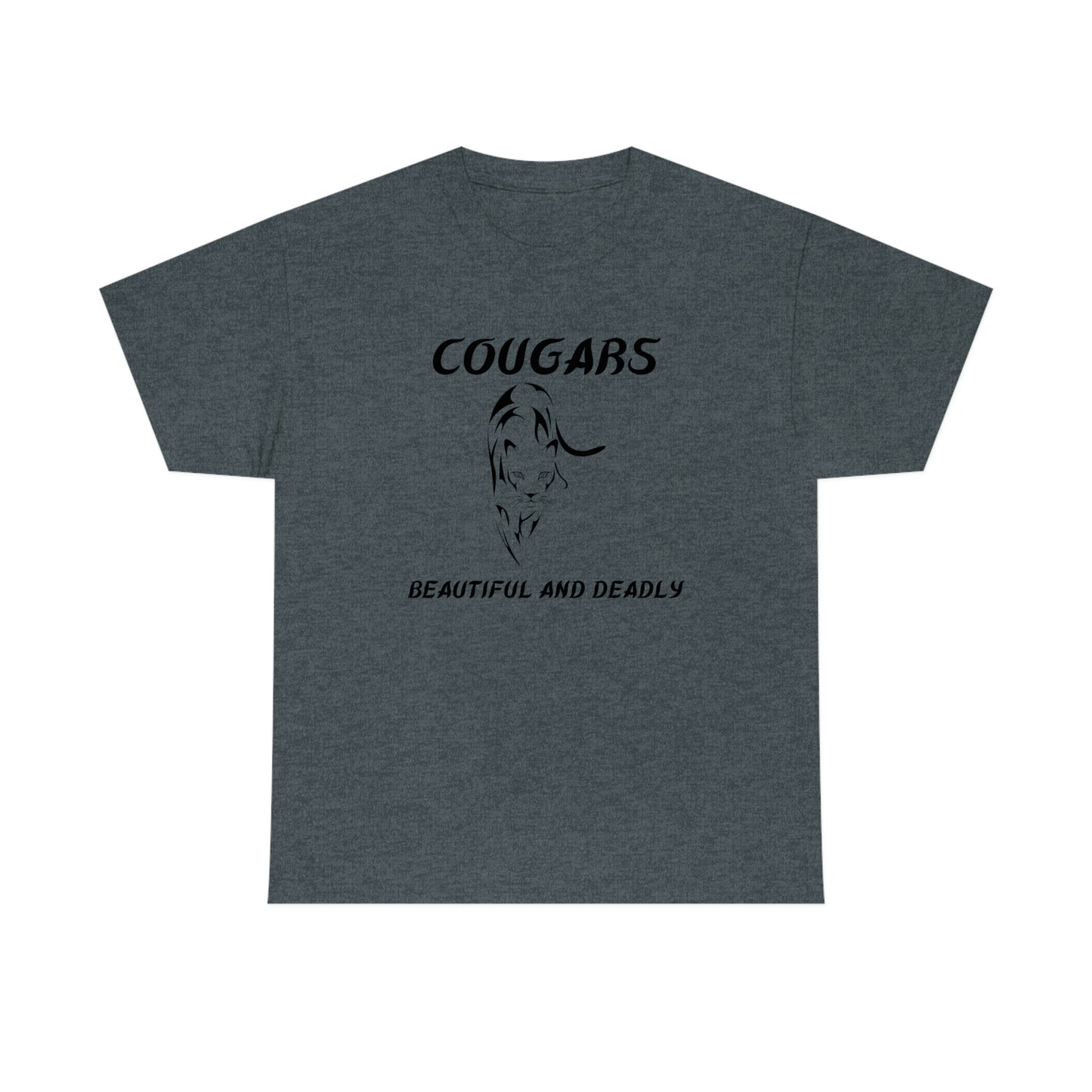 Cougars Unisex Heavy Cotton Tee