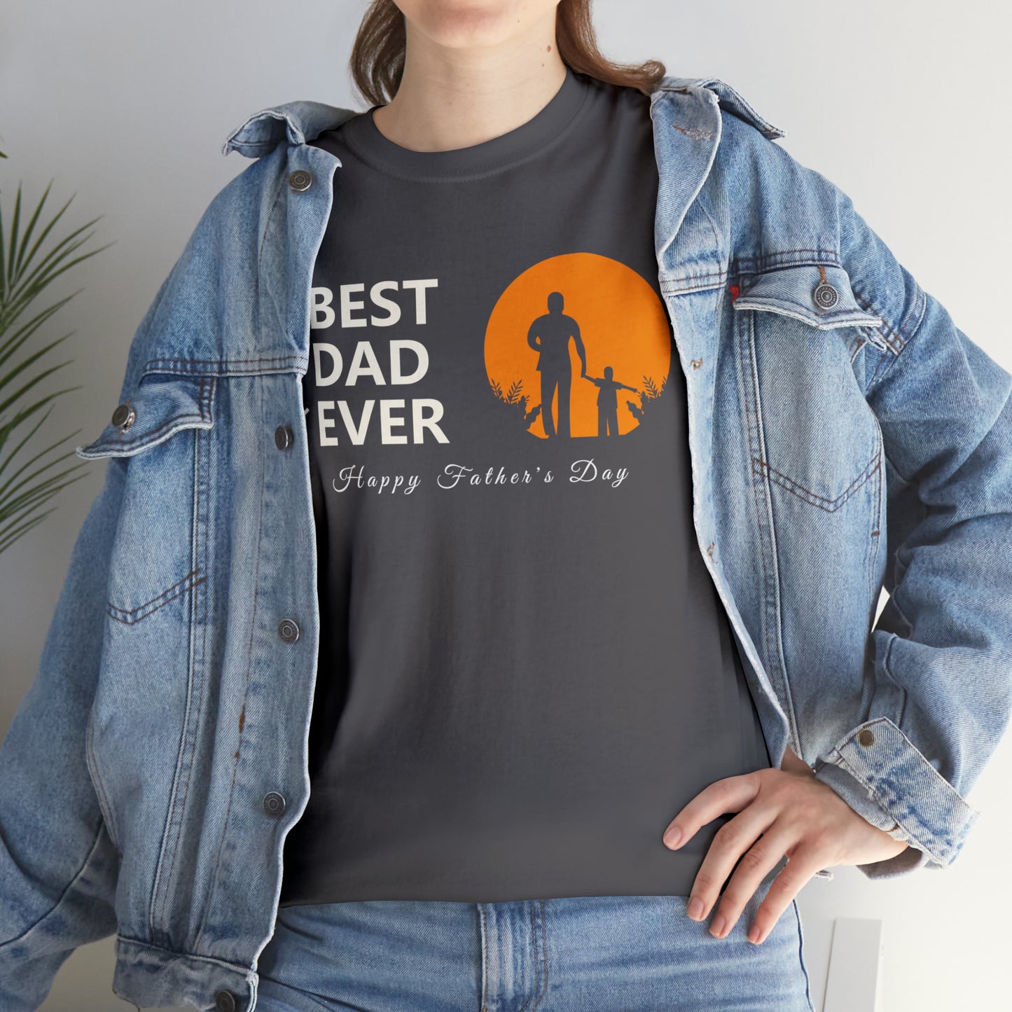 Exotic Print Father's Day Unisex Heavy Cotton Tee