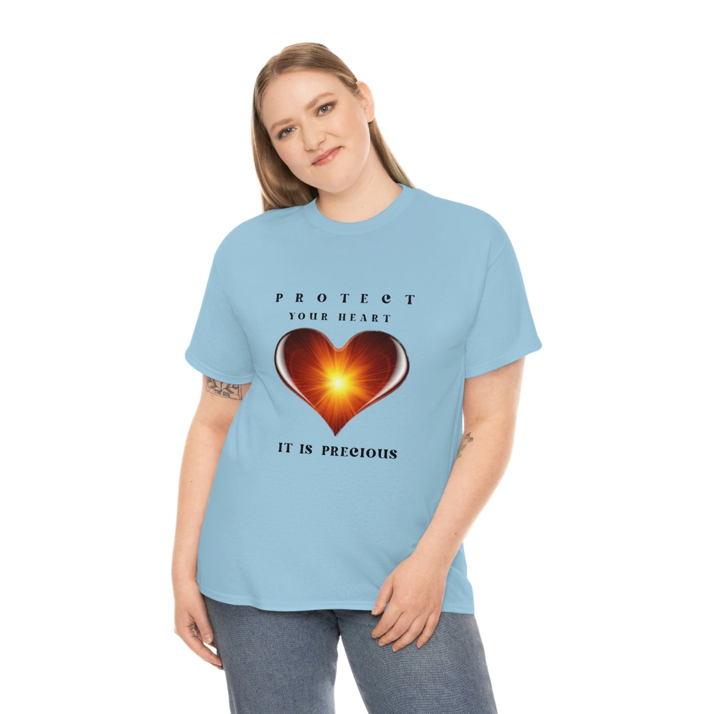 Protect Your Heart Unisex Heavy Cotton Tee