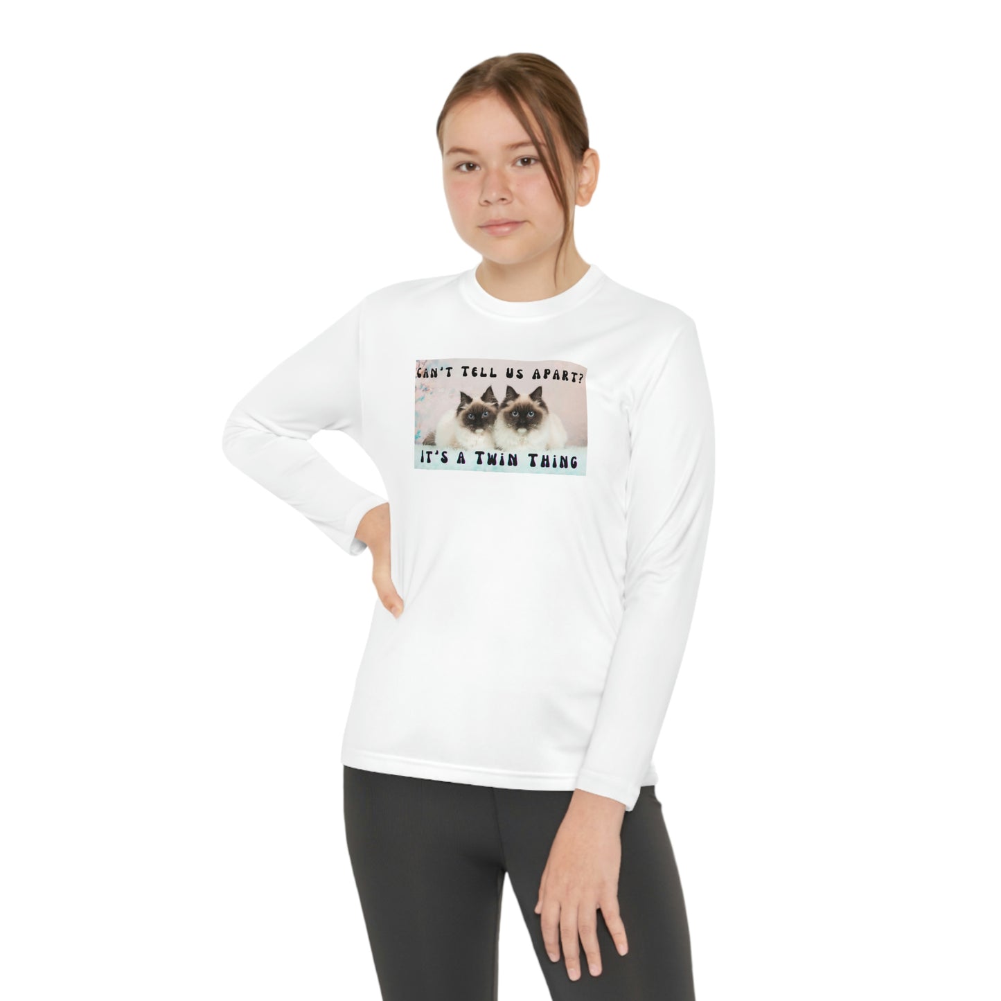 Twin, Youth Long Sleeve Competitor Tee