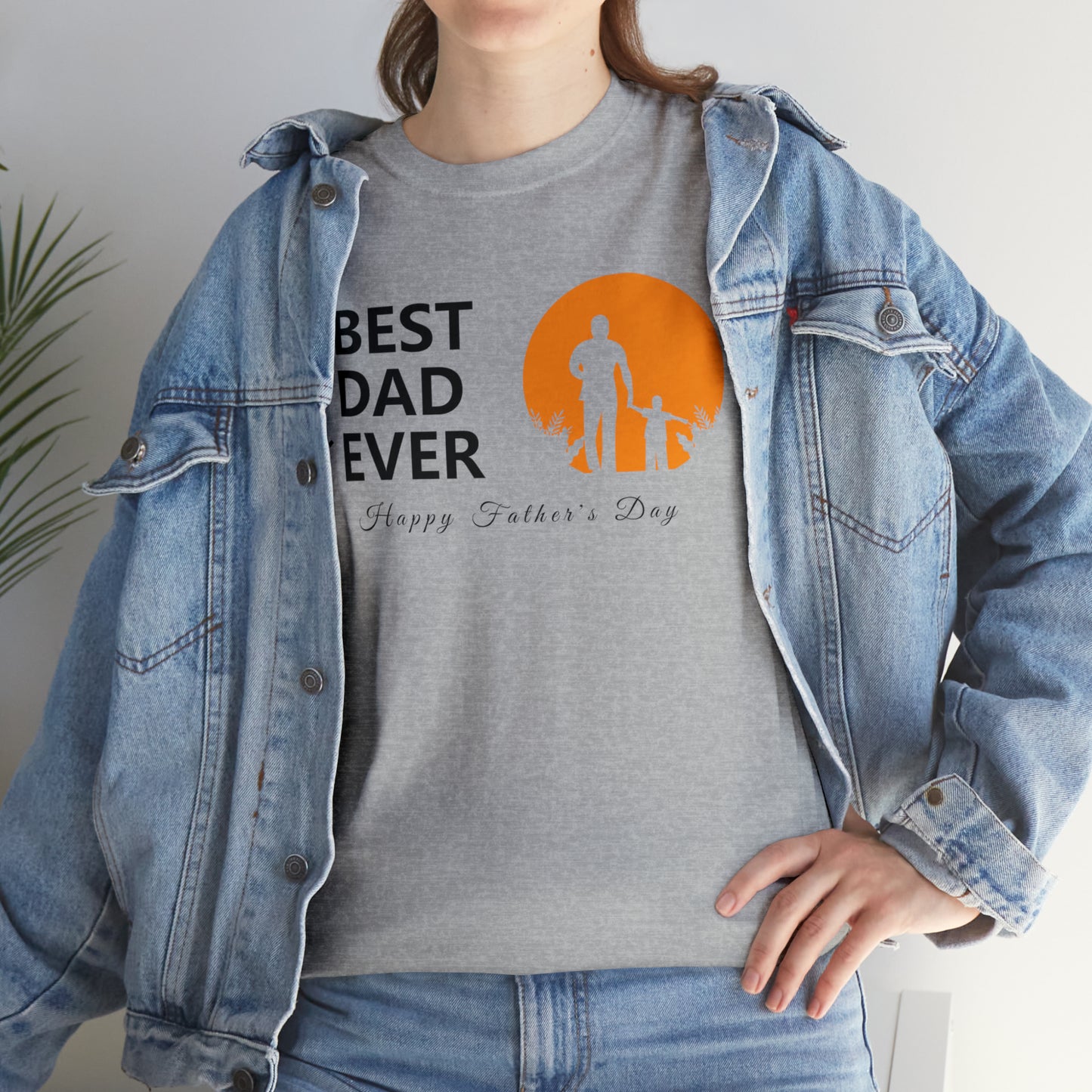 Exotic Print Father's Day Unisex Heavy Cotton Tee