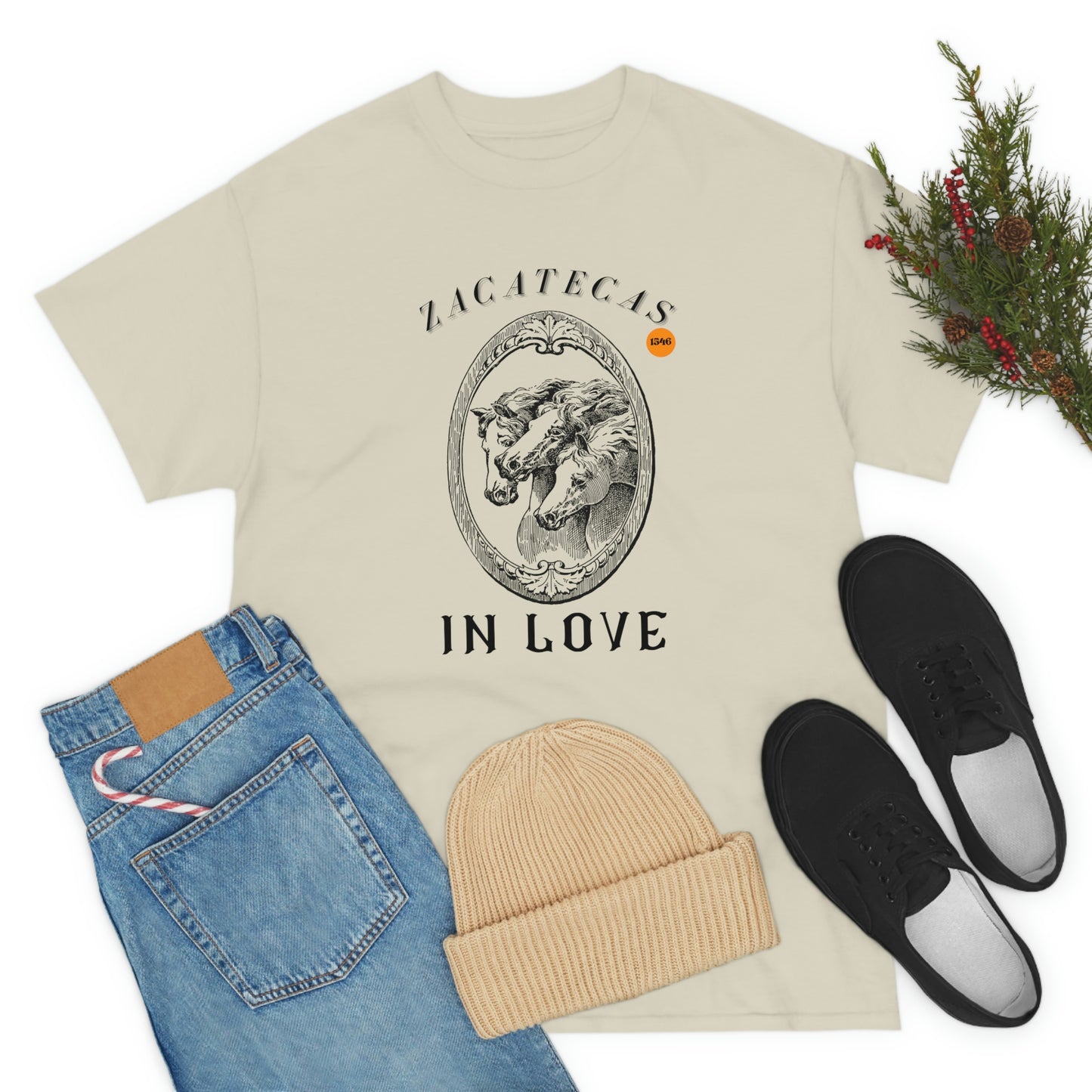 Zacatecas Unisex Heavy Cotton Tee