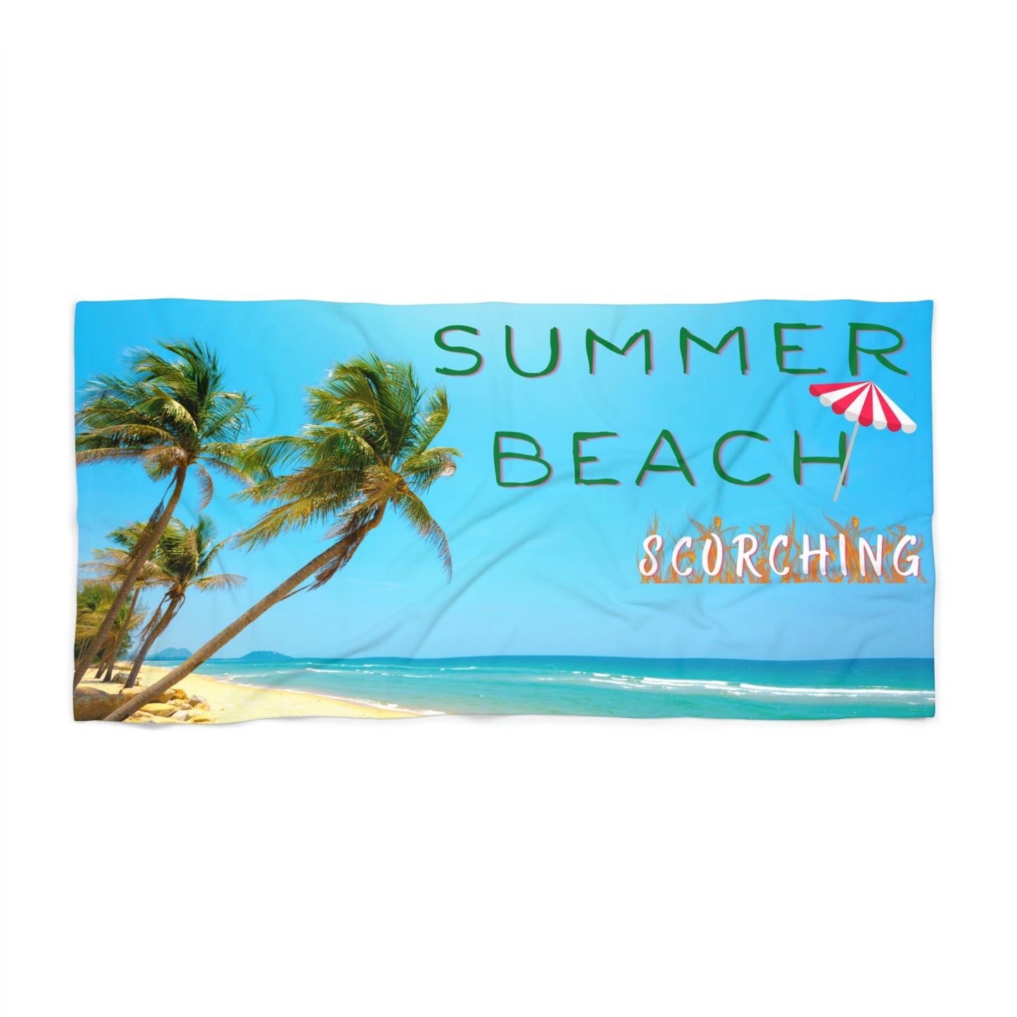 Summer Beach Beach Towel