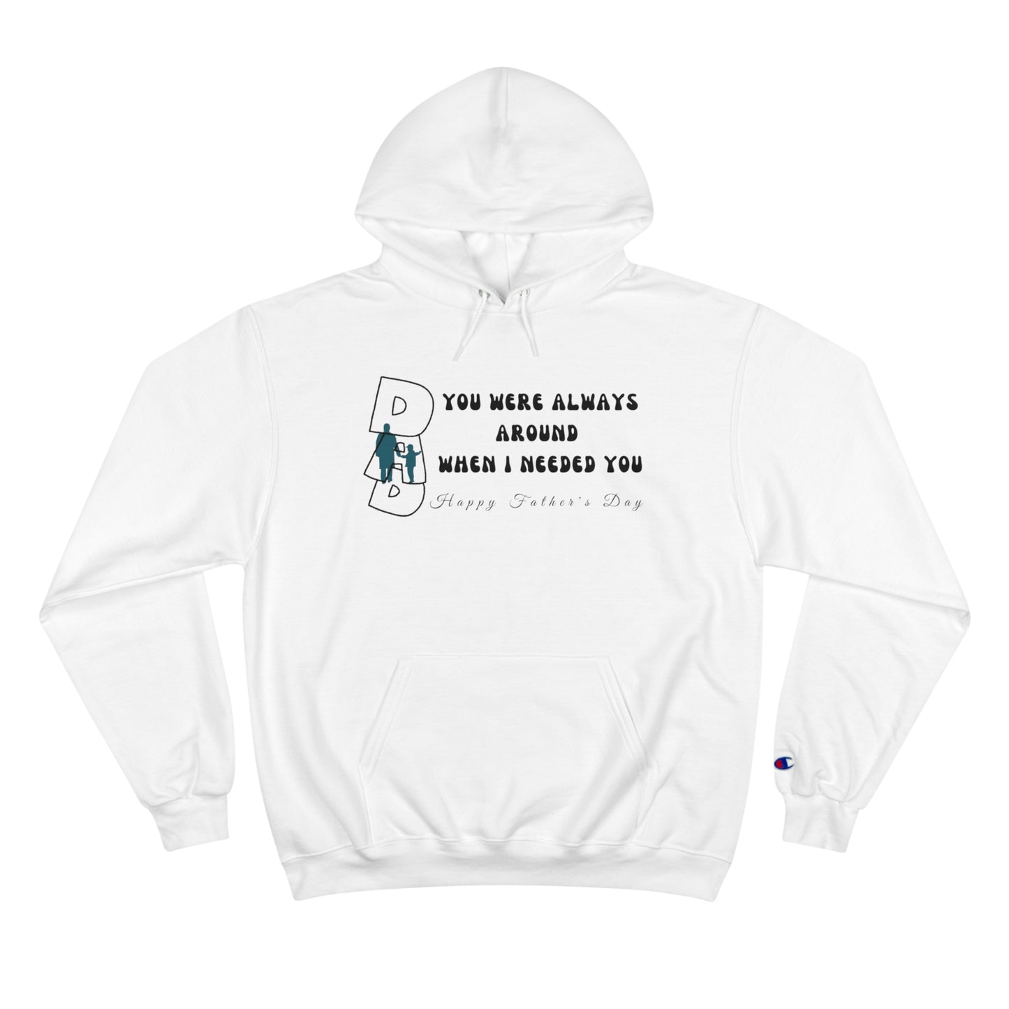 Exotic Print Father's Day Champion Hoodie