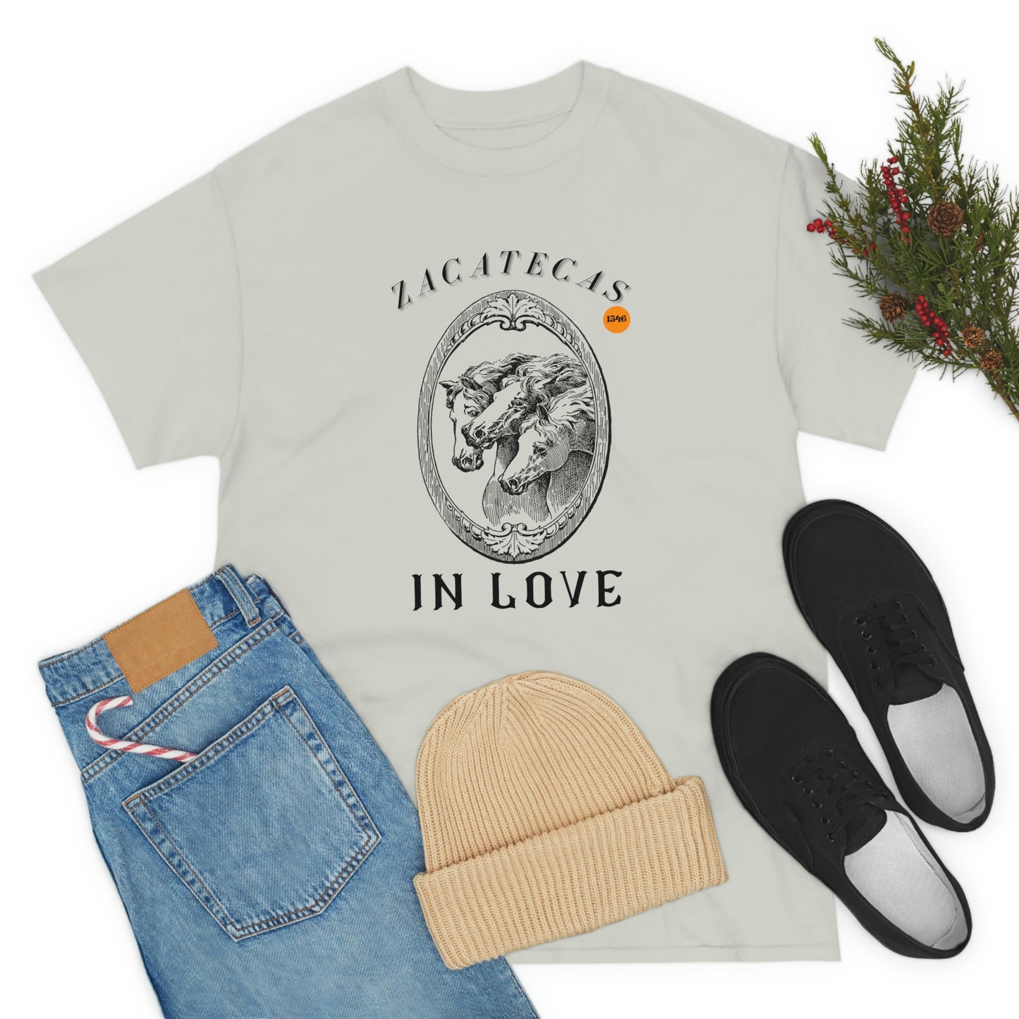 Zacatecas Unisex Heavy Cotton Tee