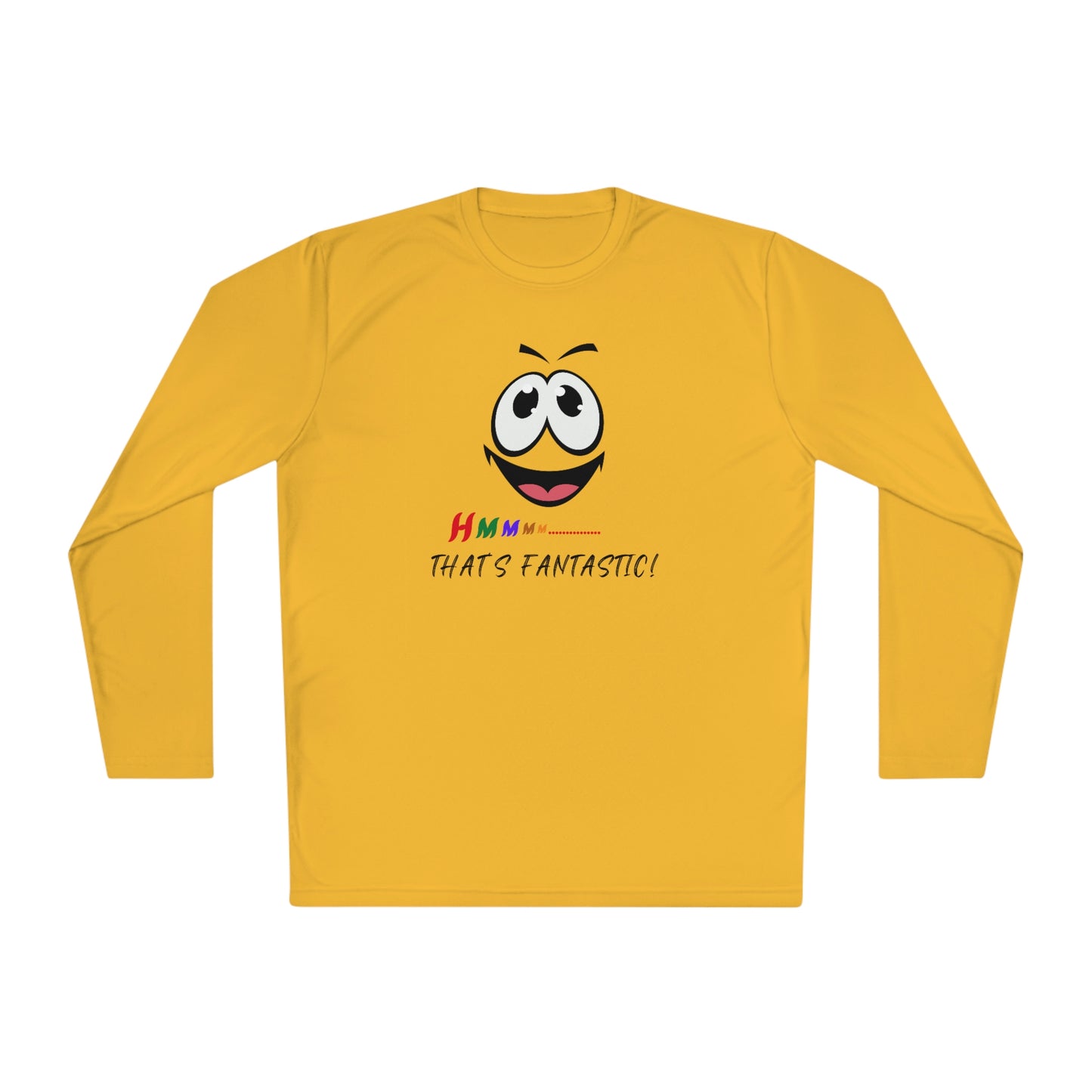 Hmmm, Unisex Lightweight Long Sleeve Tee