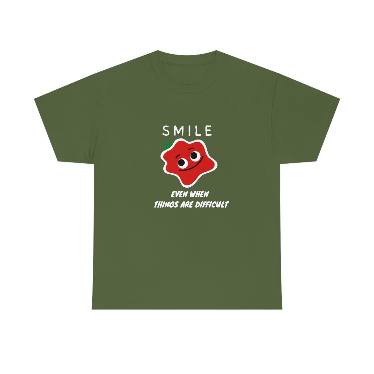 Smile Unisex Heavy Cotton Tee