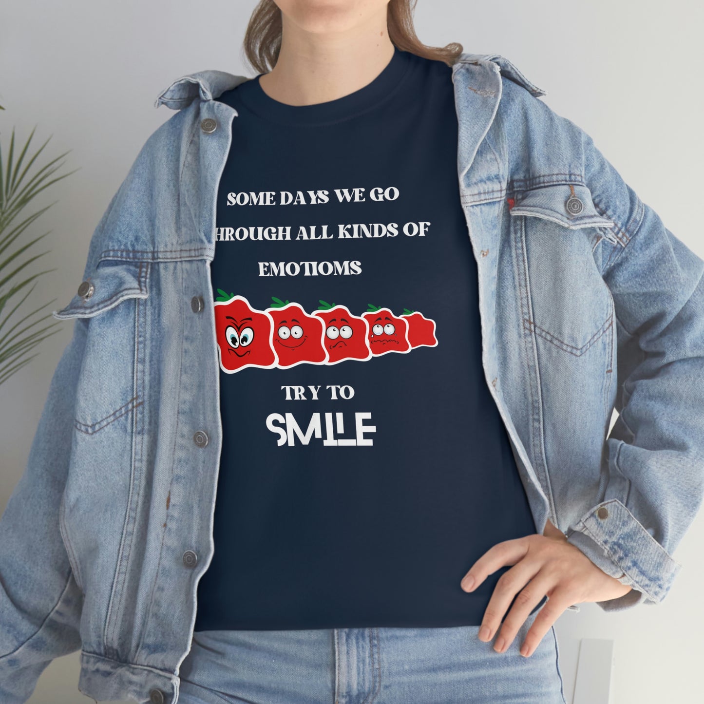 Smile Unisex Heavy Cotton Tee