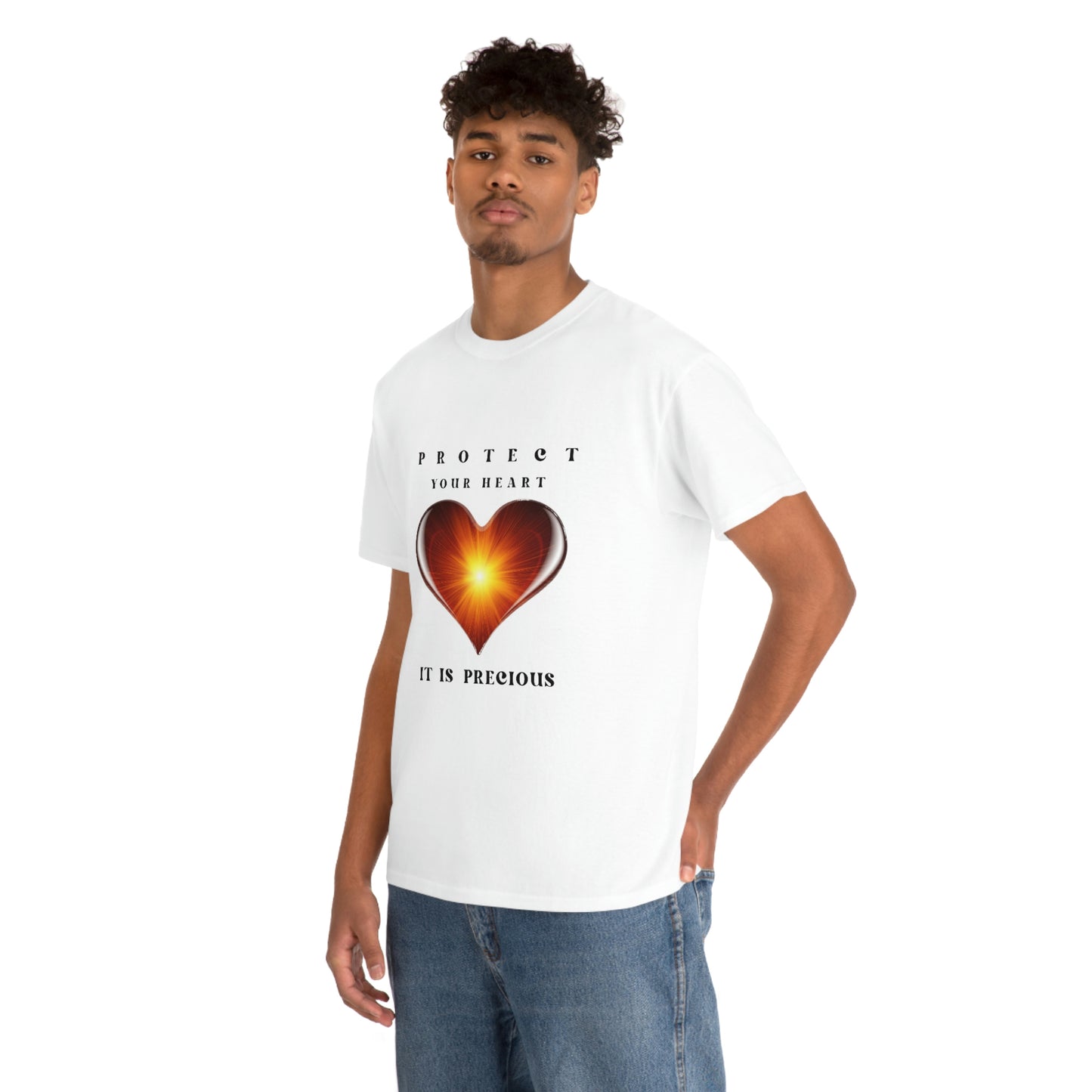 Protect Your Heart Unisex Heavy Cotton Tee