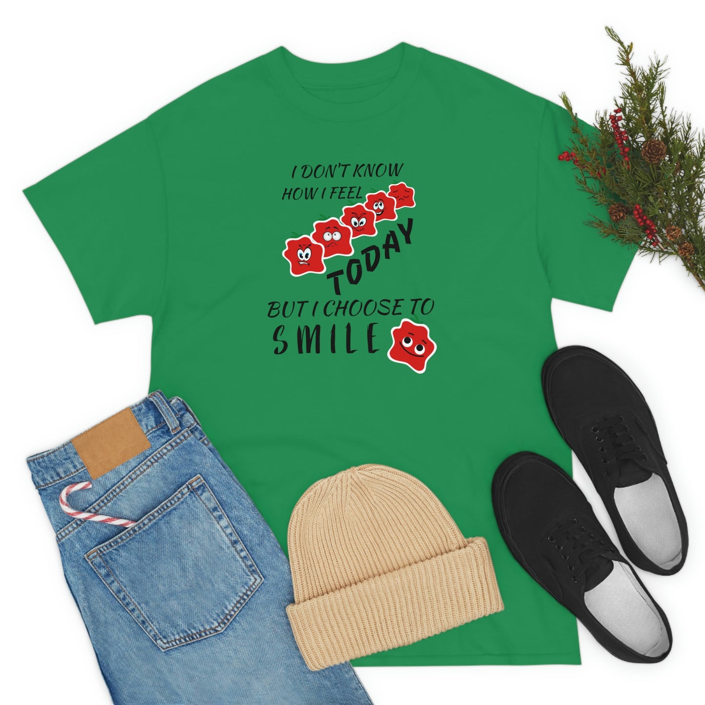 Smile Unisex Heavy Cotton Tee